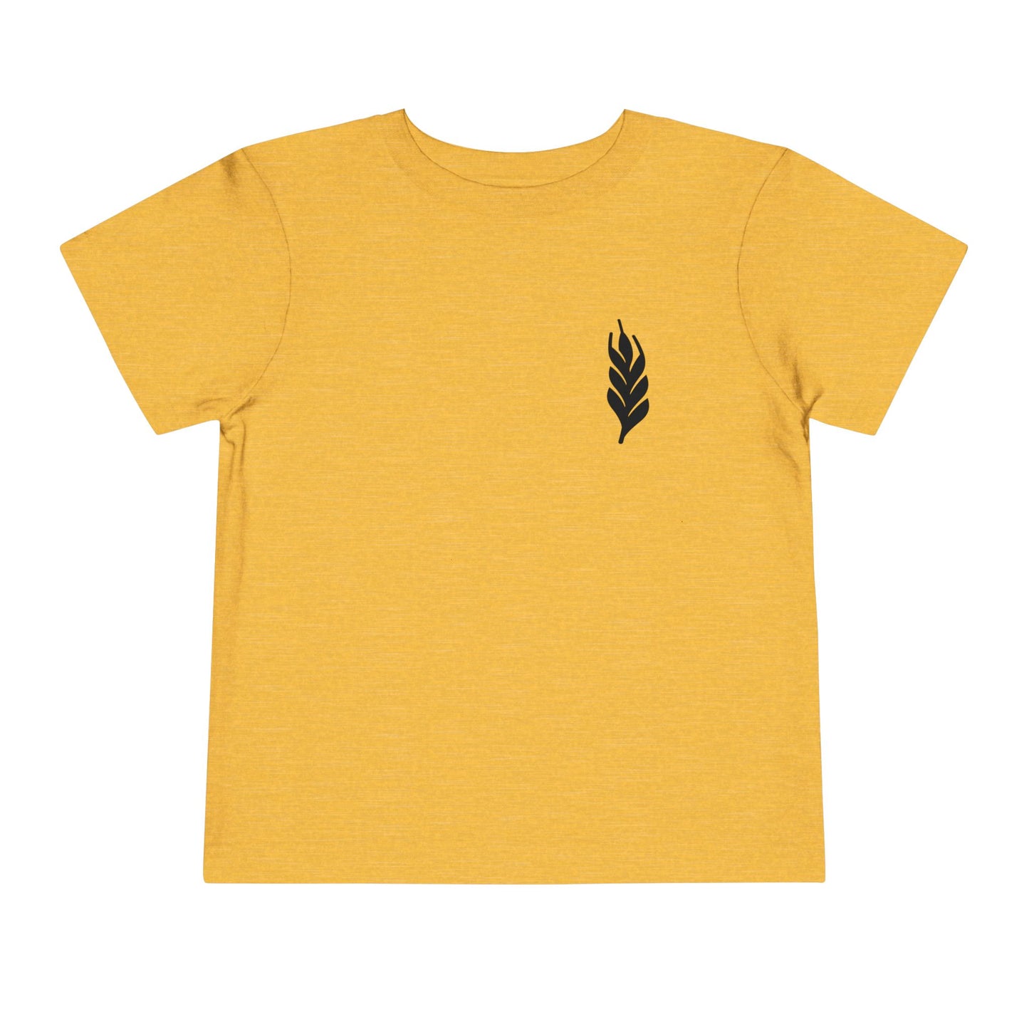 The Gospel - Toddler Short Sleeve Tee - Back Text, Dark-Lettered Edition - (16 Colors)