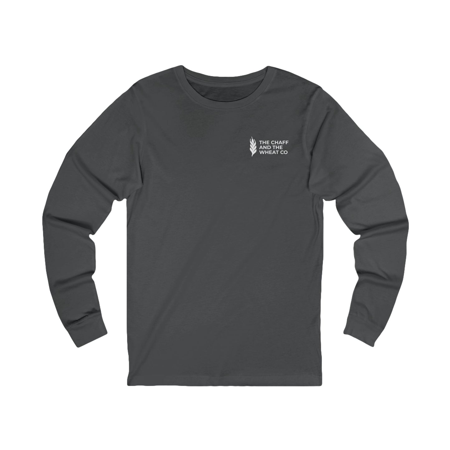 The Gospel - Adult Unisex Long Sleeve Tee - Back Text, Light Lettered Edition - (12 Colors)