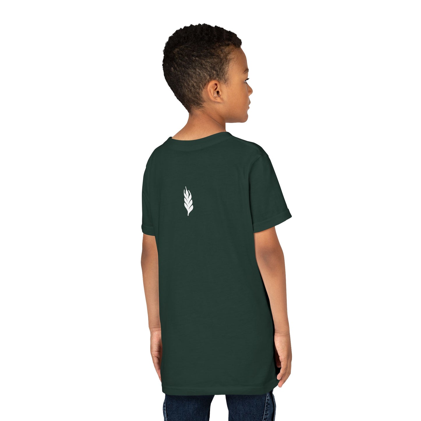 The Gospel - Youth Short Sleeve Tee - Back Text, Light-Lettered Edition - (22 Colors)