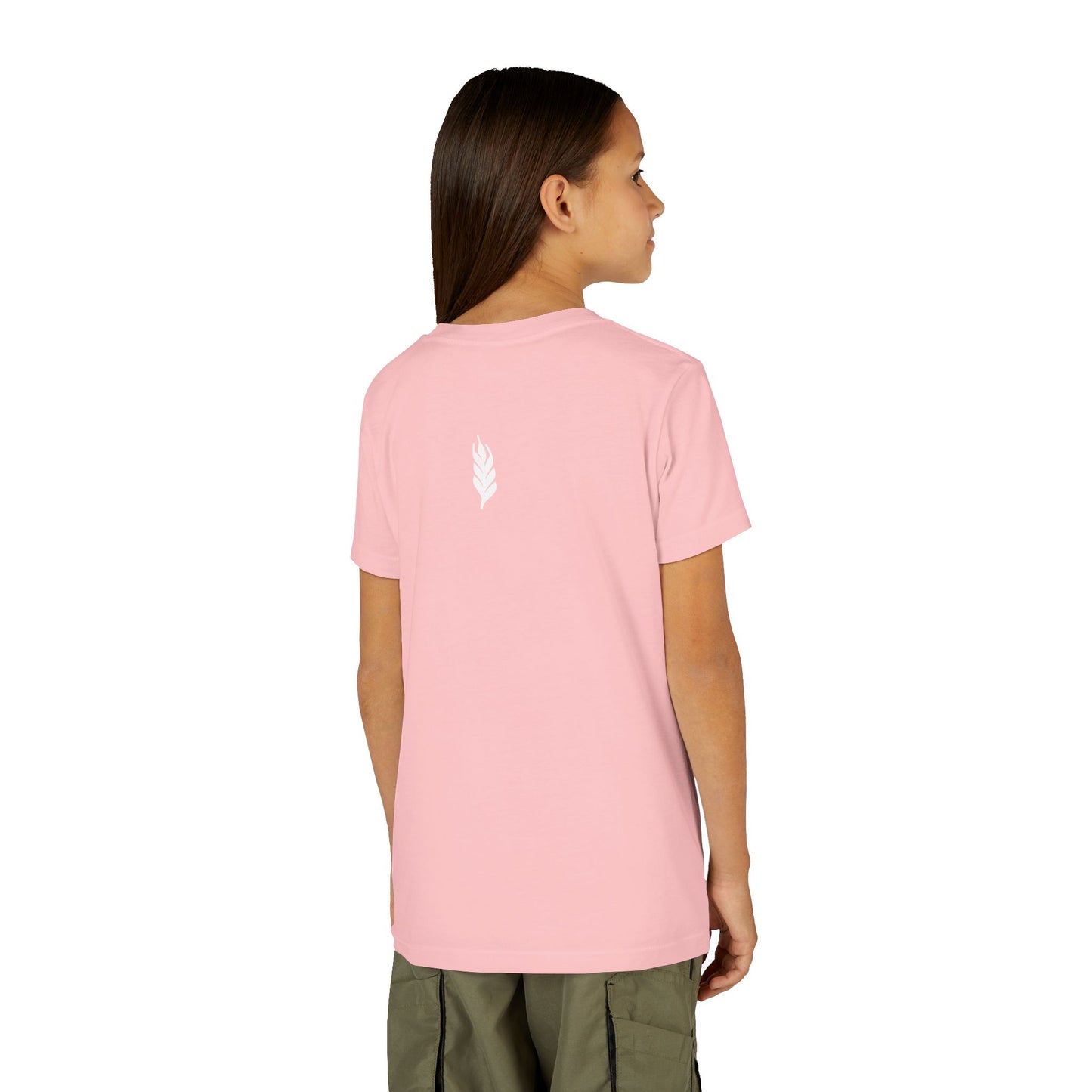 The Gospel - Youth Short Sleeve Tee - Back Text, Light-Lettered Edition - (22 Colors)