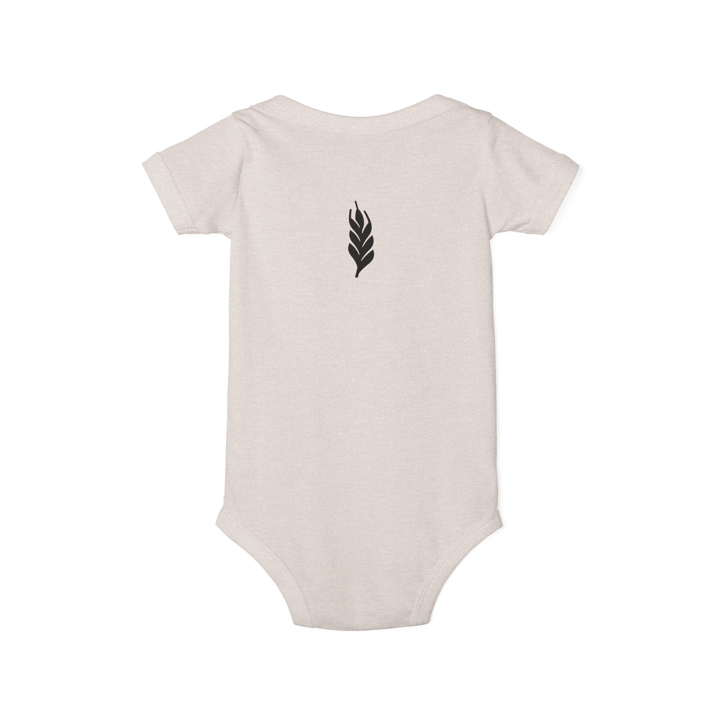 The Gospel - Infant (3M-24M) One Piece - Front Text, Dark Lettered Edition - (8 Colors)