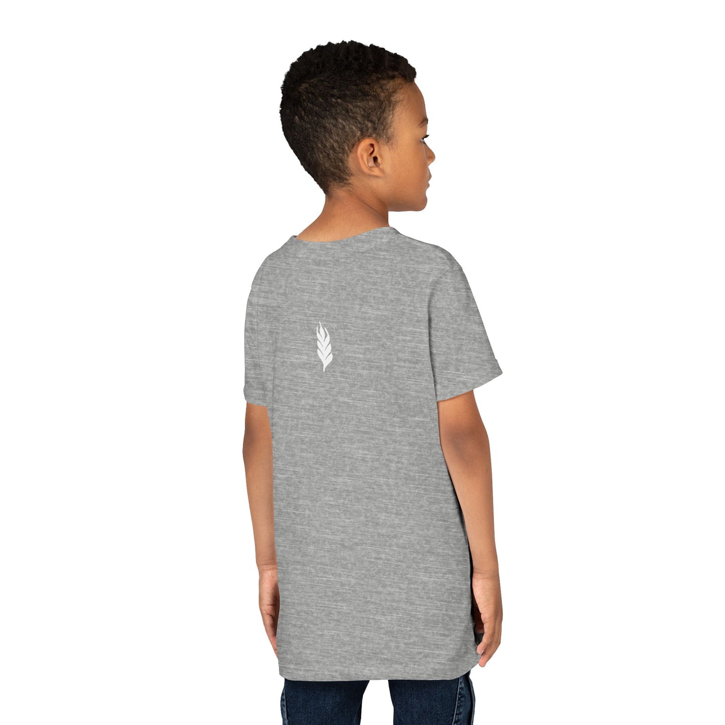 The Gospel - Youth Short Sleeve Tee - Back Text, Light-Lettered Edition - (22 Colors)