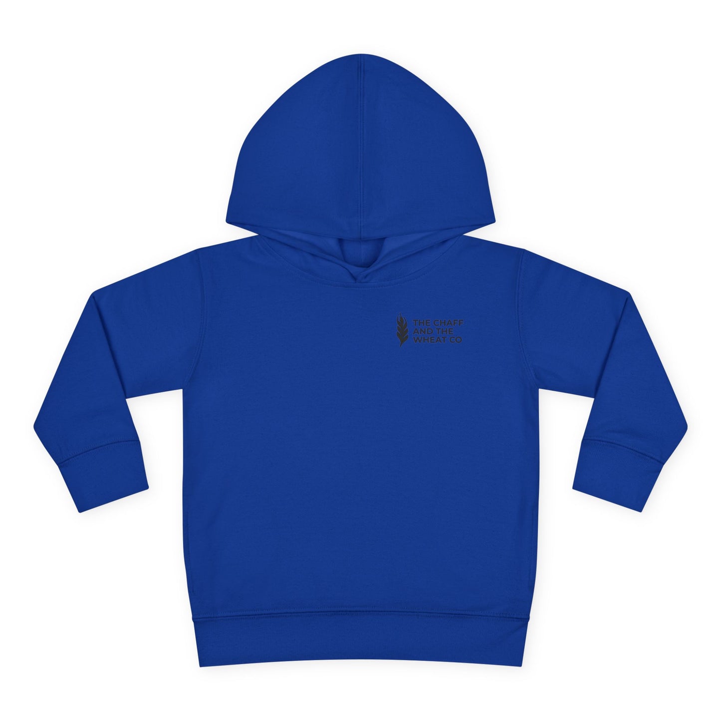 The Gospel - Toddler Pullover Hoodie - Back Text, Dark Lettered Edition - (13 Colors)