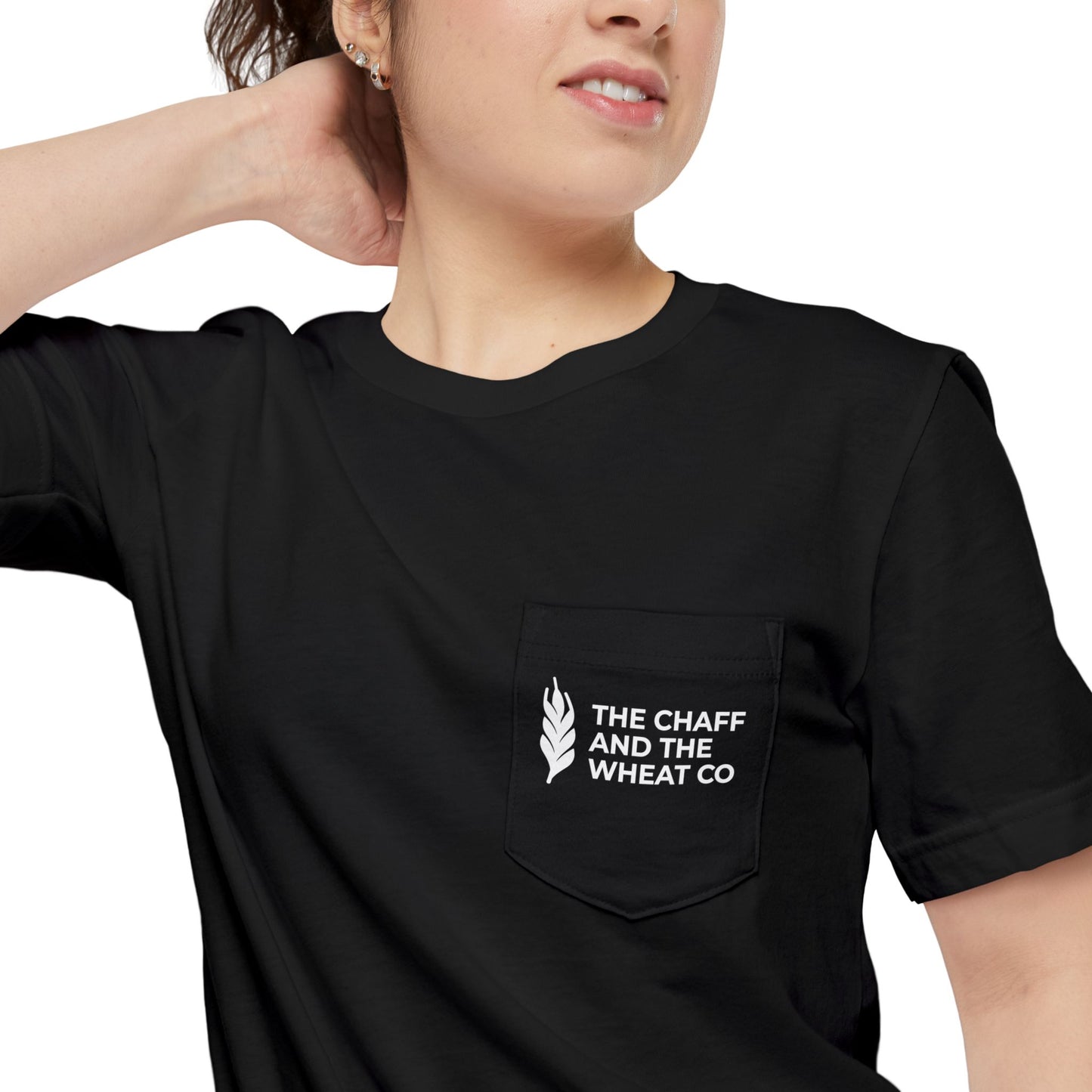The Gospel - Adult Unisex Pocket Tee - Back Text, Light-Lettered Edition - (5 Colors)