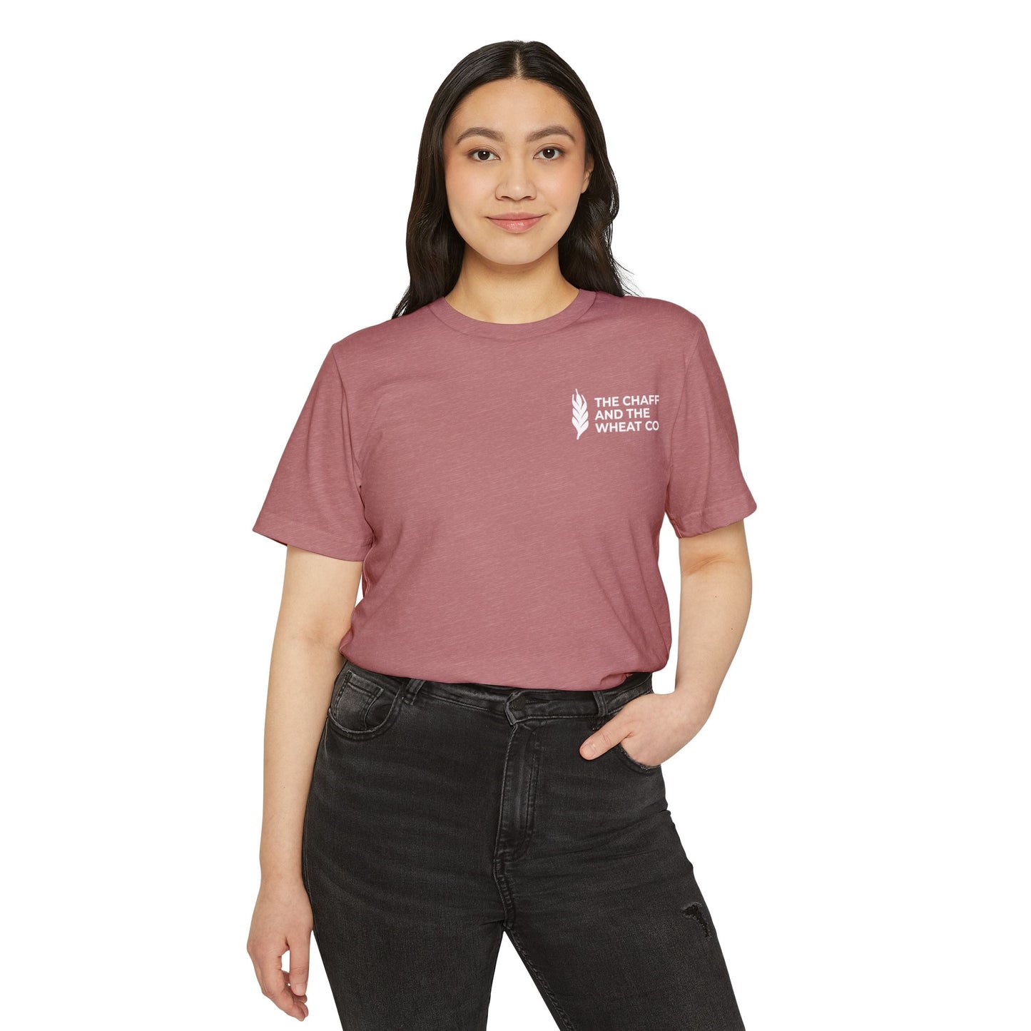 The Gospel - Adult Unisex Premium Organic Tee - Back Text, Light-Lettered Edition - (7 Colors)