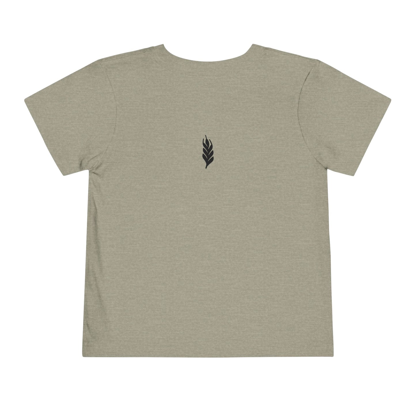 The Gospel - Toddler Short Sleeve Tee - Front Text, Dark-Lettered Edition - (16 Colors)