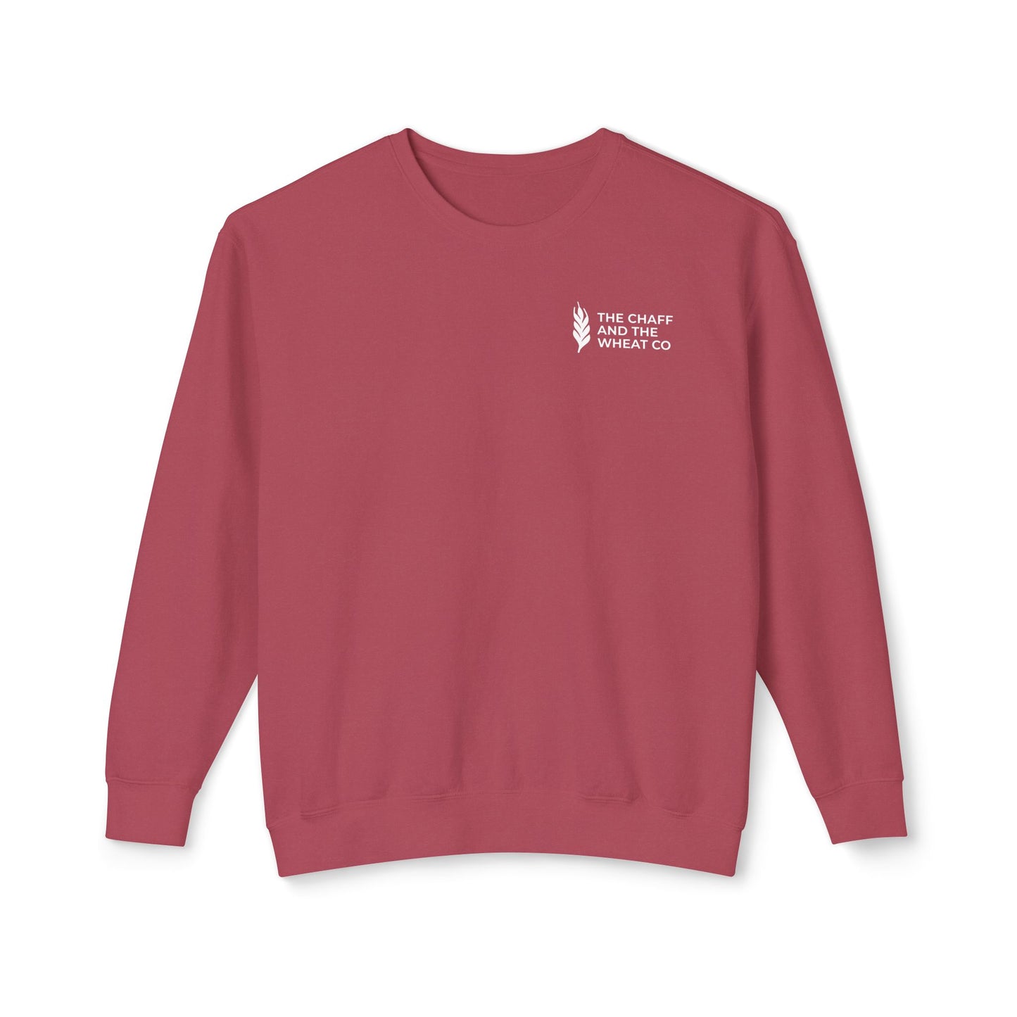 The Gospel - Adult Unisex Crewneck Sweatshirt - Back Text, Light Lettered Edition - (11 Colors)