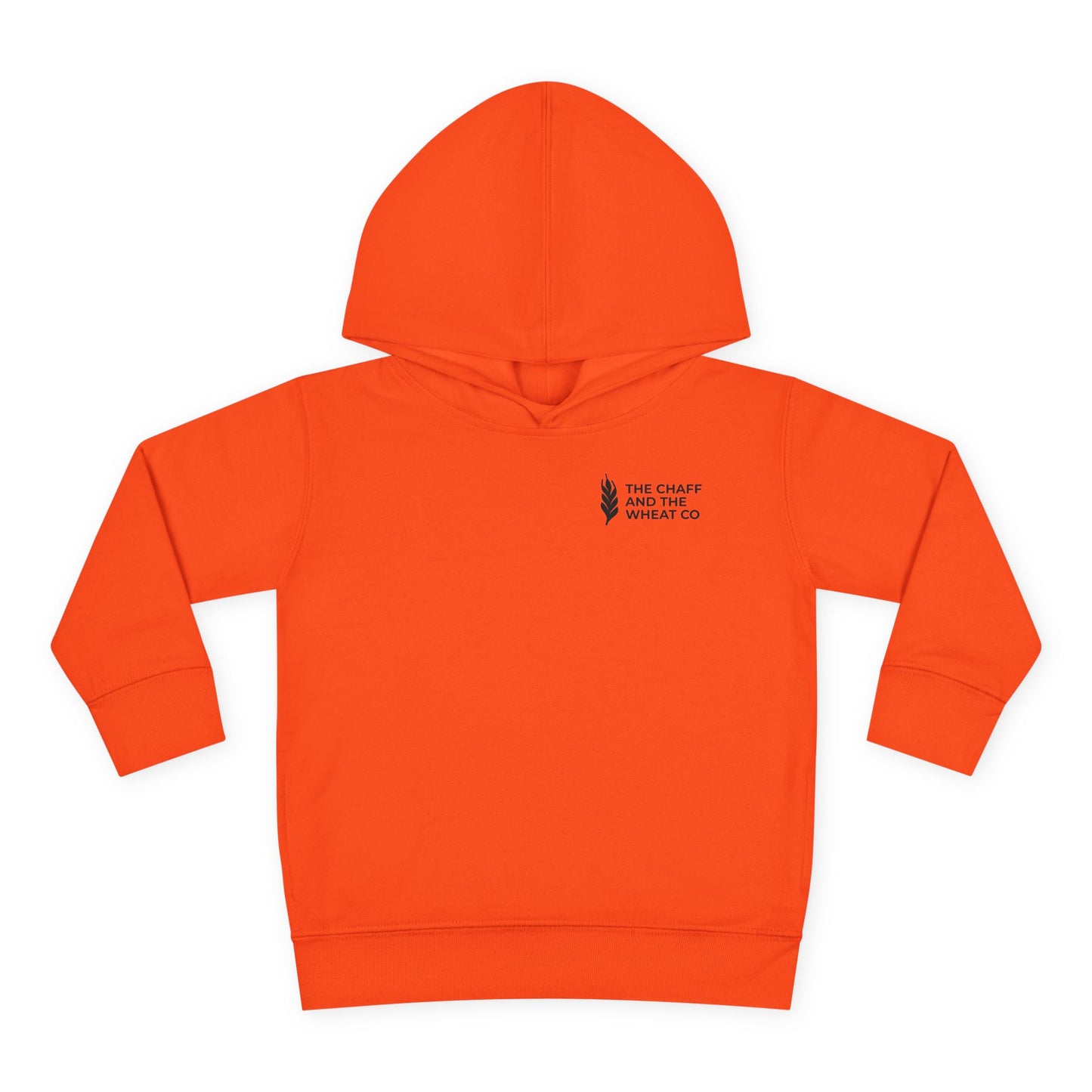The Gospel - Toddler Pullover Hoodie - Back Text, Dark Lettered Edition - (13 Colors)