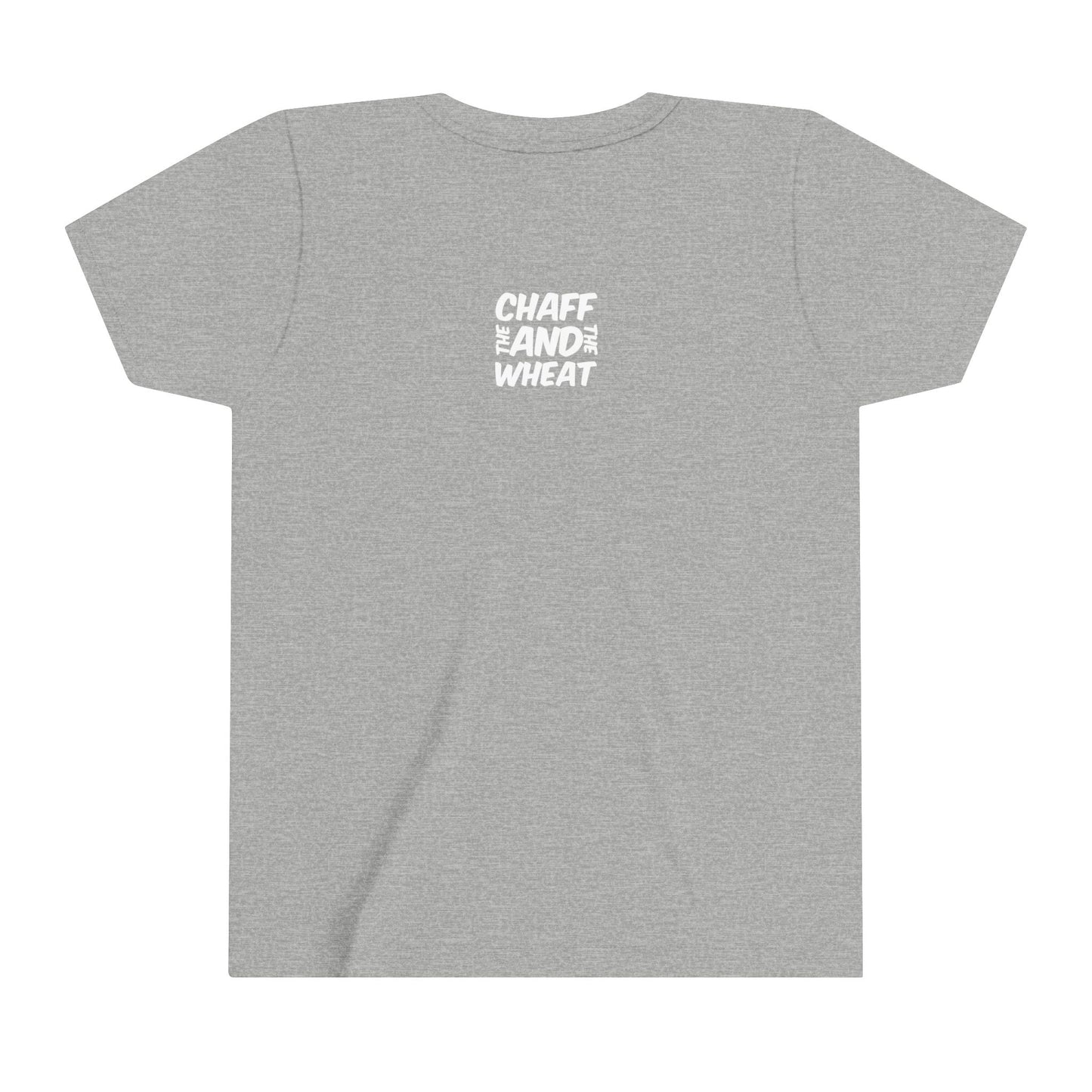 'I declare to you the gospel' - Front Text, Light-Lettered Edition - (22 Color Options) - Youth Short Sleeve Tee