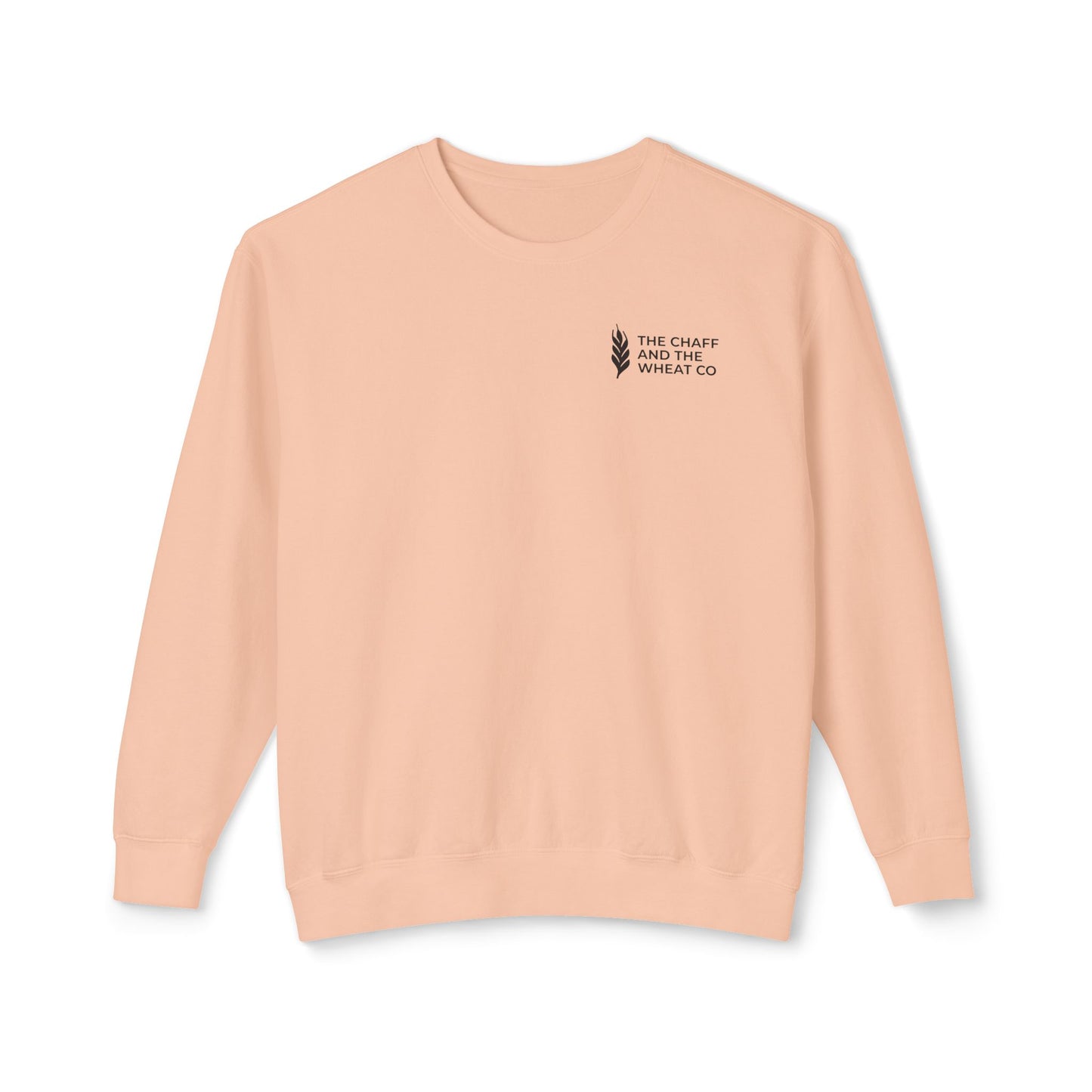 The Gospel - Adult Unisex Crewneck Sweatshirt - Back Text, Dark Lettered Edition - (12 Colors)