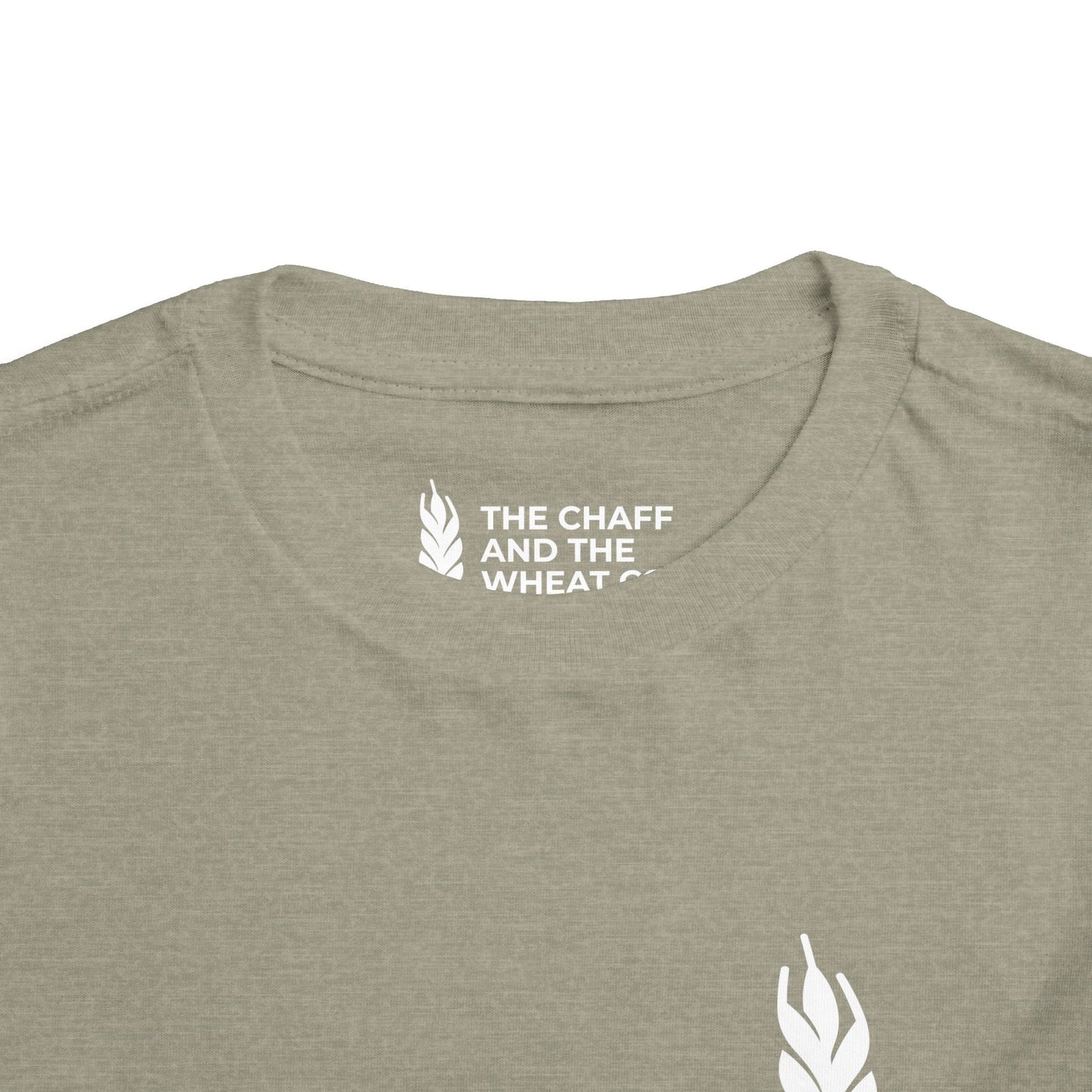 The Gospel - Toddler Short Sleeve Tee - Back Text, Light-Lettered Edition - (15 Colors)