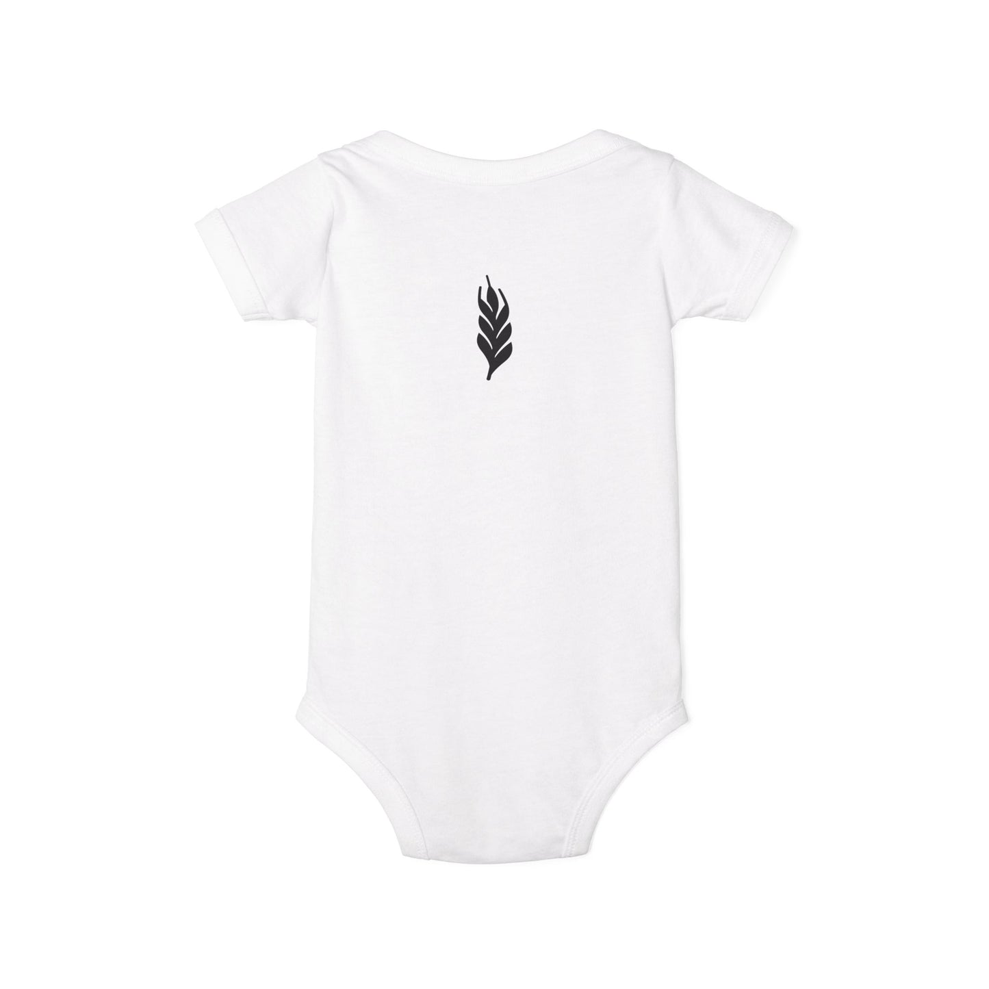 The Gospel - Infant (3M-24M) One Piece - Front Text, Dark Lettered Edition - (8 Colors)