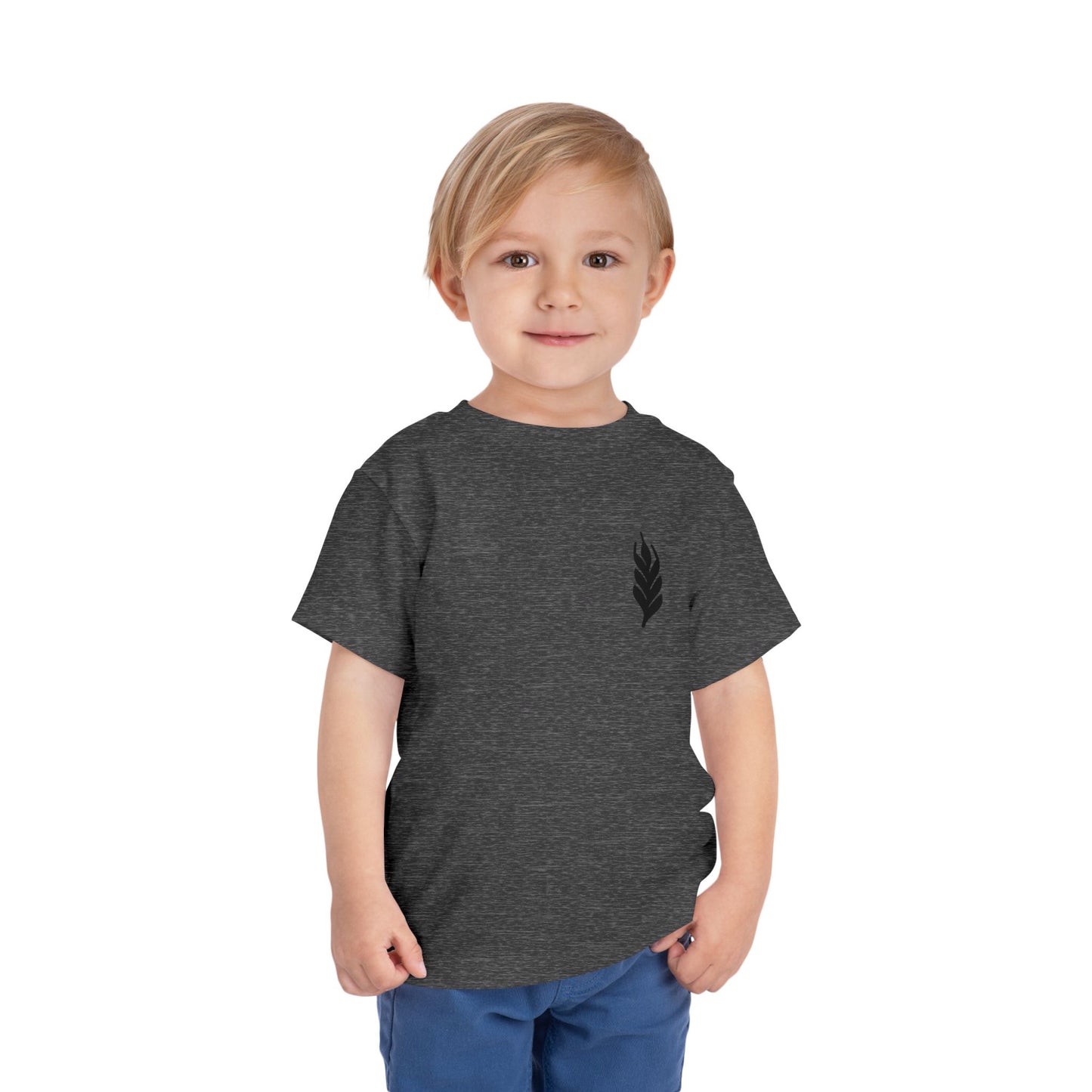 The Gospel - Toddler Short Sleeve Tee - Back Text, Dark-Lettered Edition - (16 Colors)
