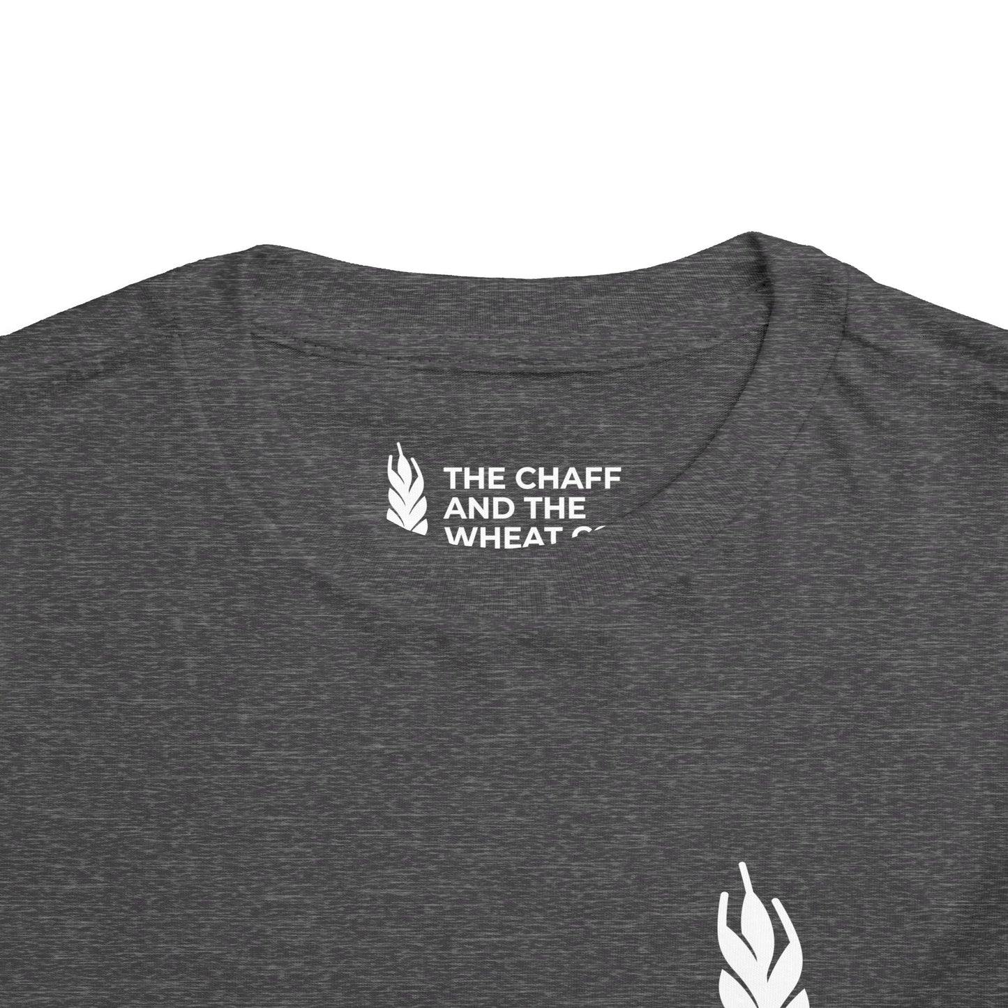 The Gospel - Toddler Short Sleeve Tee - Back Text, Light-Lettered Edition - (15 Colors)