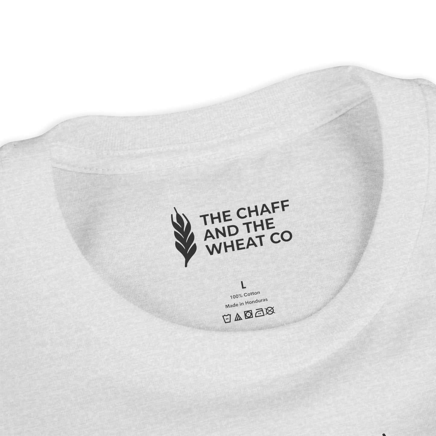 The Gospel - Youth Short Sleeve Tee - Back Text, Dark-Lettered Edition - (17 Colors)