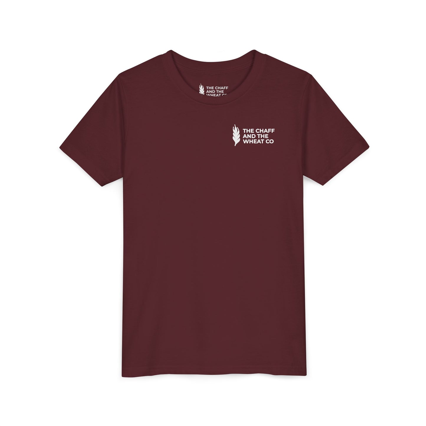 The Gospel - Youth Short Sleeve Tee - Back Text, Light-Lettered Edition - (22 Colors)