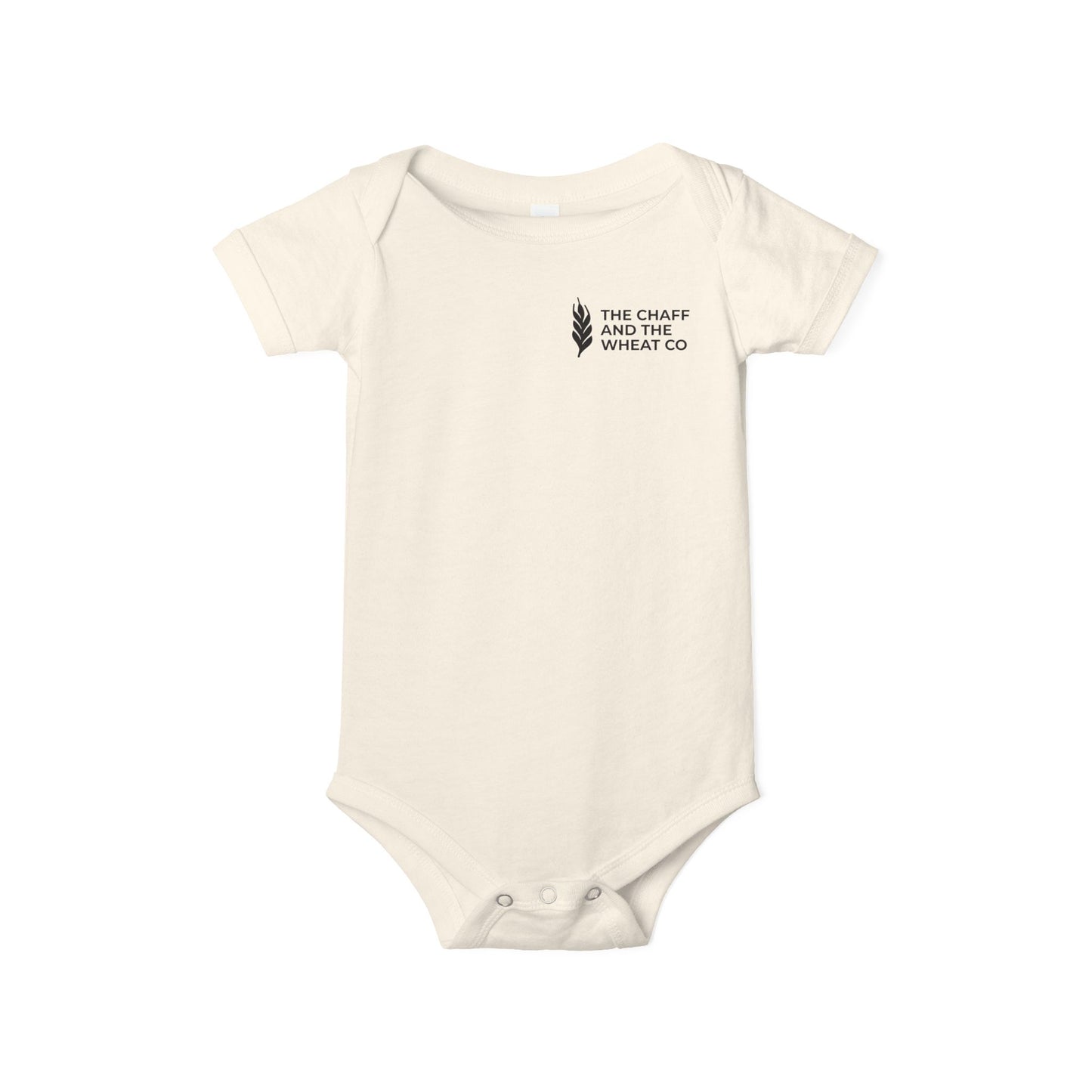 The Gospel - Infant (3M-24M) One Piece - Back Text, Dark Lettered Edition - (9 Colors)