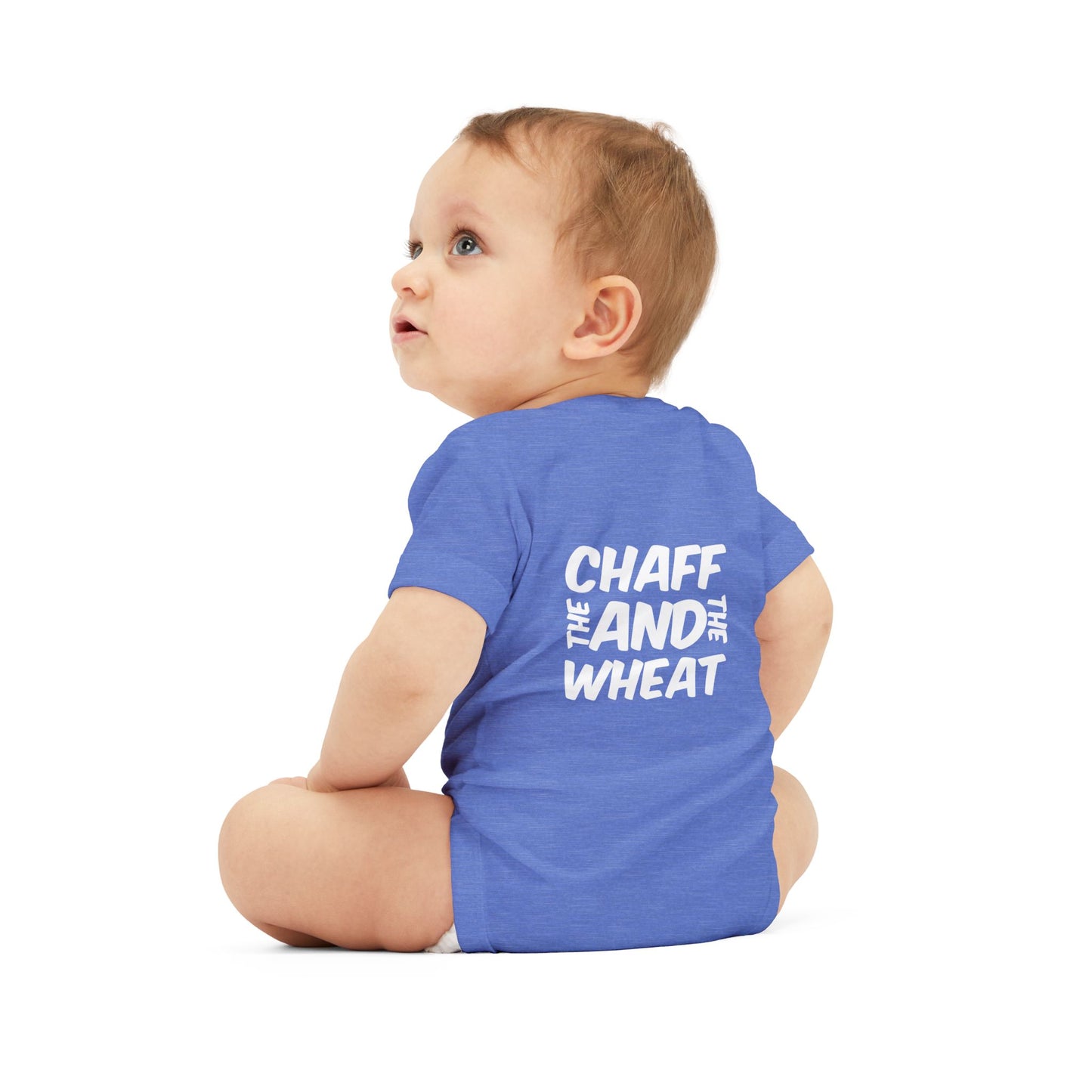 'I declare to you the gospel' - Front Text, Light Lettered Edition - (8 Color Options) - Infant Jersey One Piece
