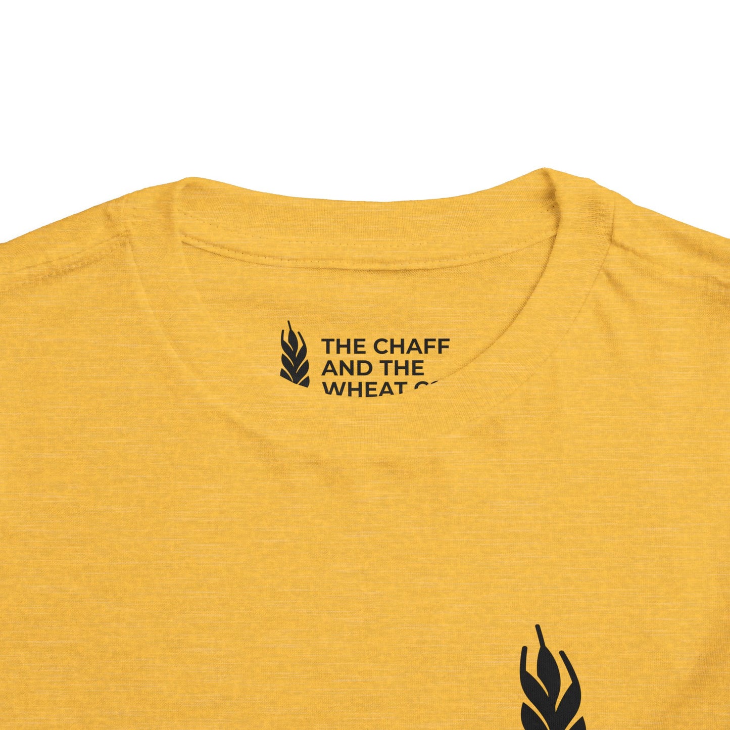 The Gospel - Toddler Short Sleeve Tee - Back Text, Dark-Lettered Edition - (16 Colors)
