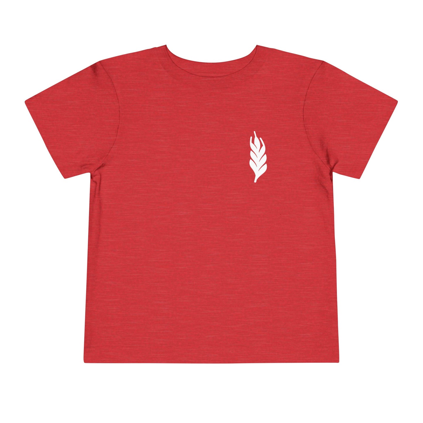The Gospel - Toddler Short Sleeve Tee - Back Text, Light-Lettered Edition - (15 Colors)