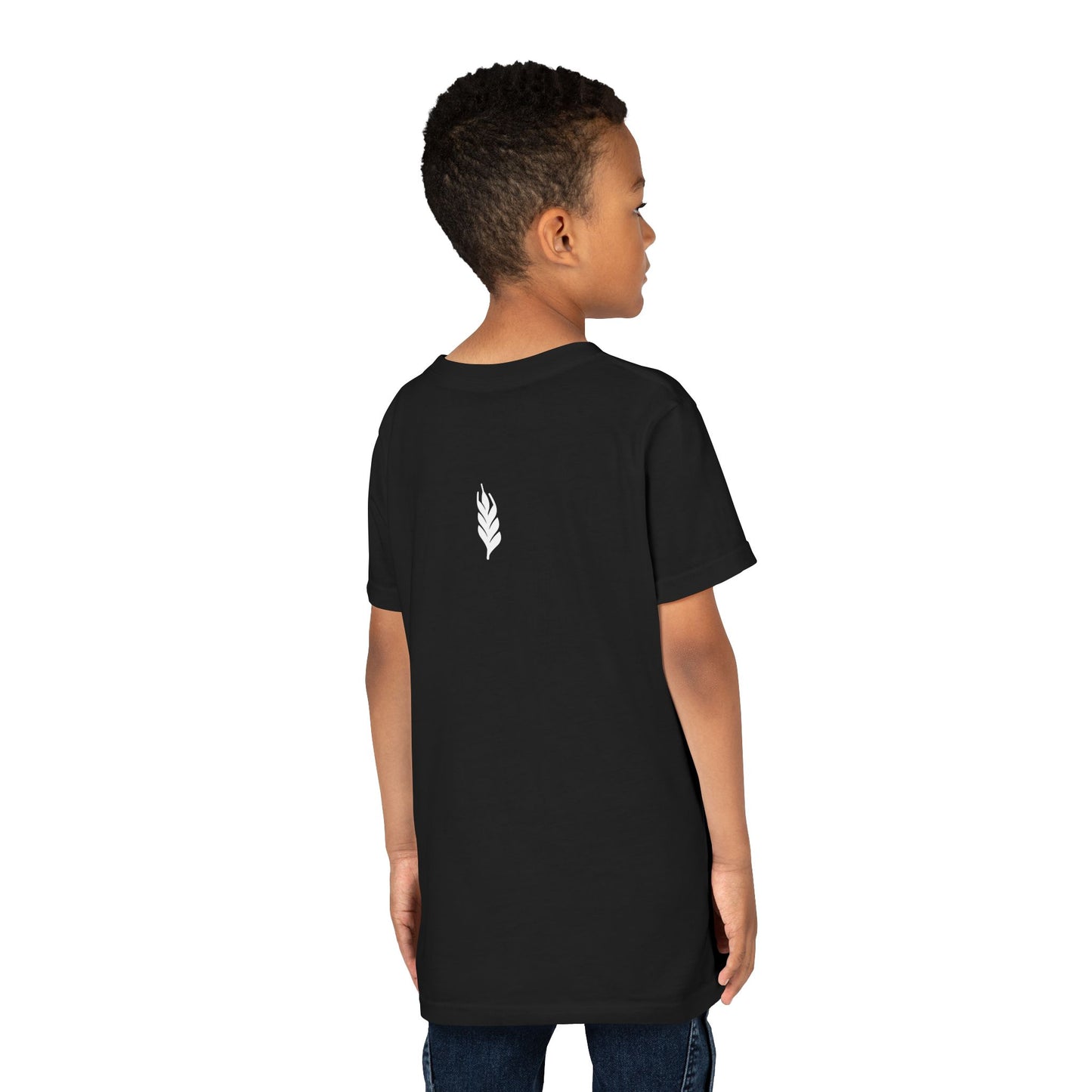 The Gospel - Youth Short Sleeve Tee - Back Text, Light-Lettered Edition - (22 Colors)