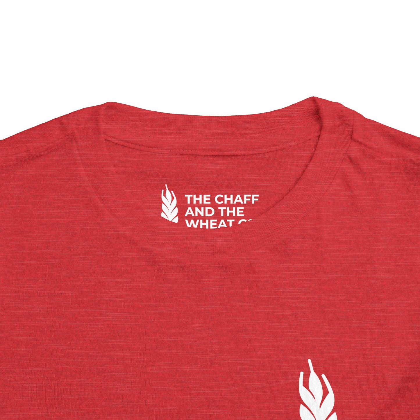 The Gospel - Toddler Short Sleeve Tee - Back Text, Light-Lettered Edition - (15 Colors)