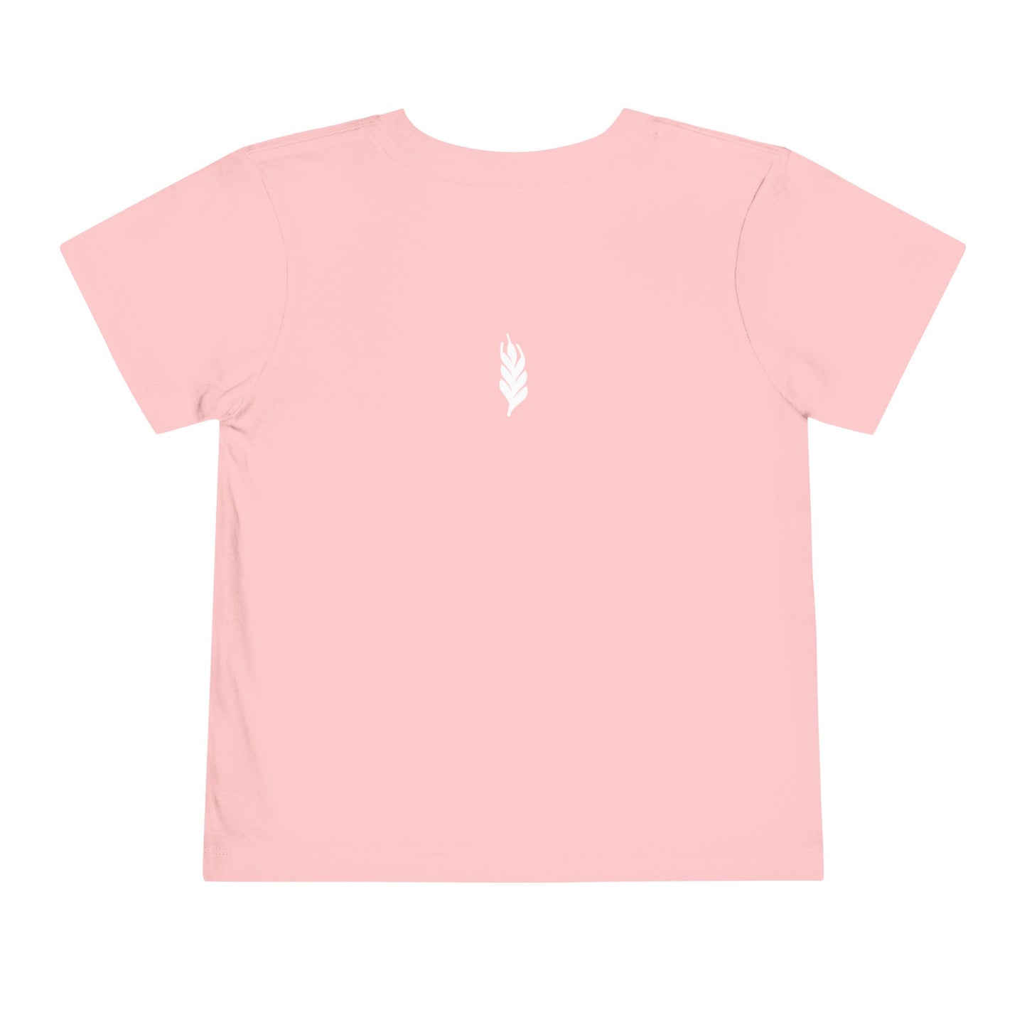 The Gospel - Toddler Short Sleeve Tee - Front Text, Light-Lettered Edition - (15 Colors)