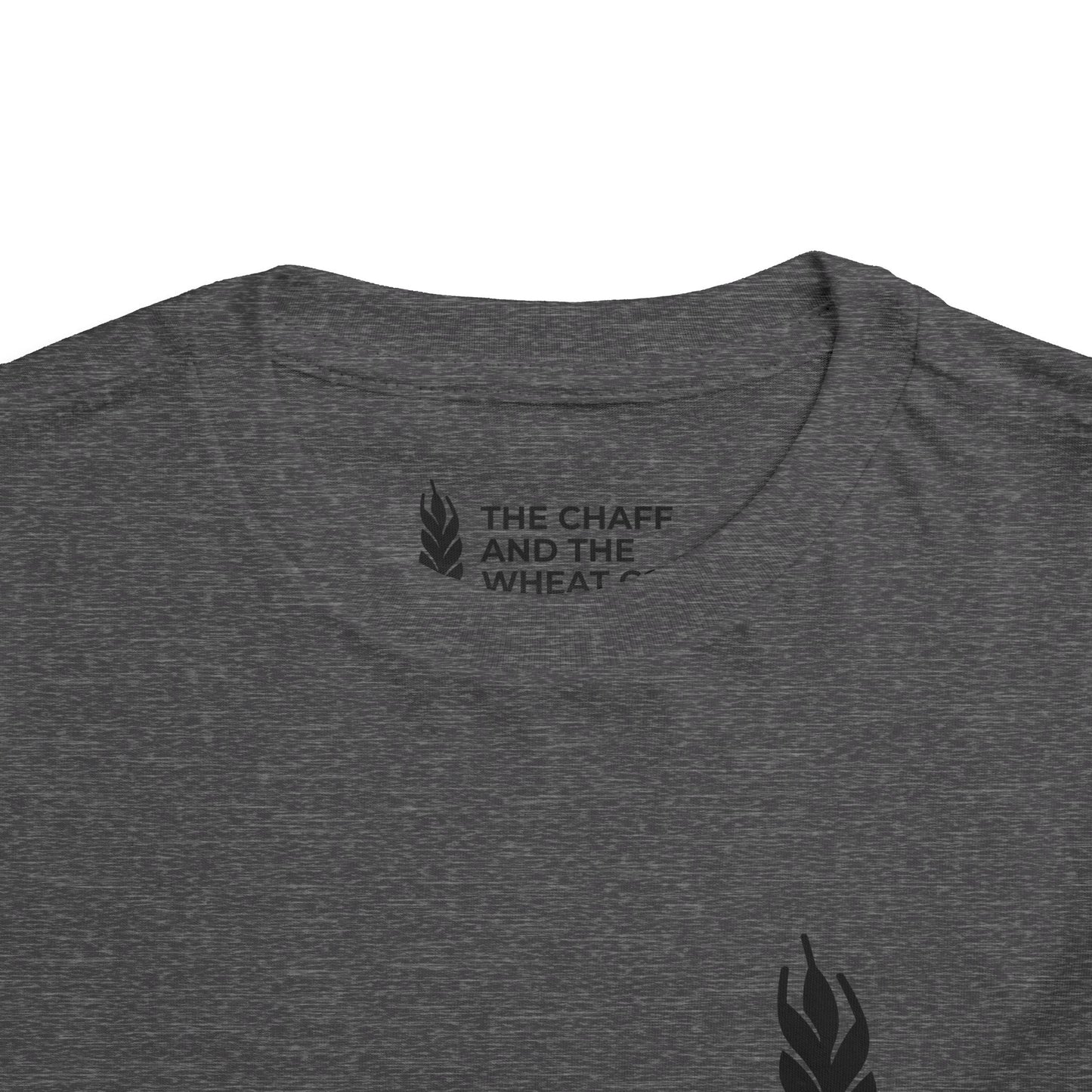 The Gospel - Toddler Short Sleeve Tee - Back Text, Dark-Lettered Edition - (16 Colors)