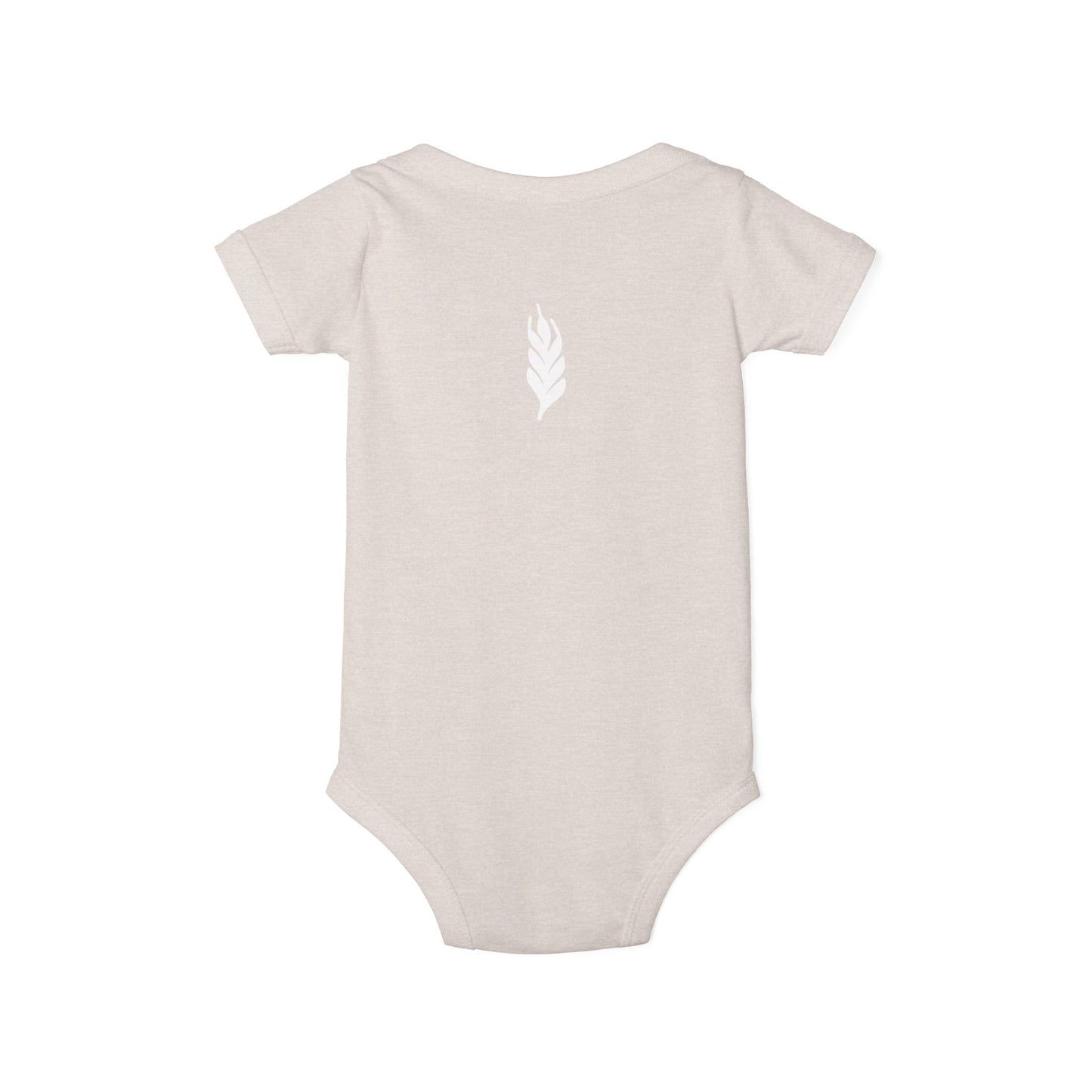 The Gospel - Infant (3M-24M) One Piece - Front Text, Light Lettered Edition - (10 Colors)
