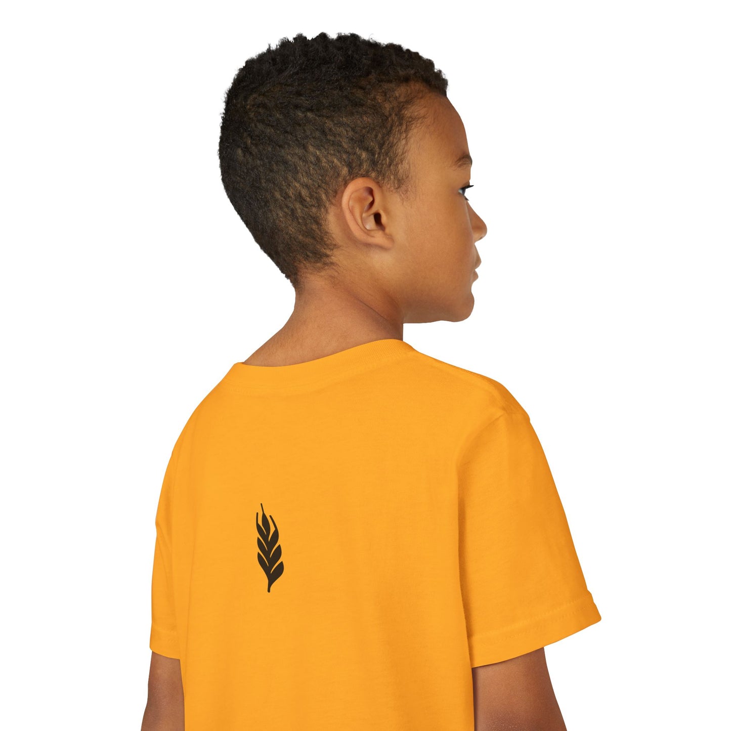 The Gospel - Youth Short Sleeve Tee - Front Text, Dark-Lettered Edition - (17 Colors)