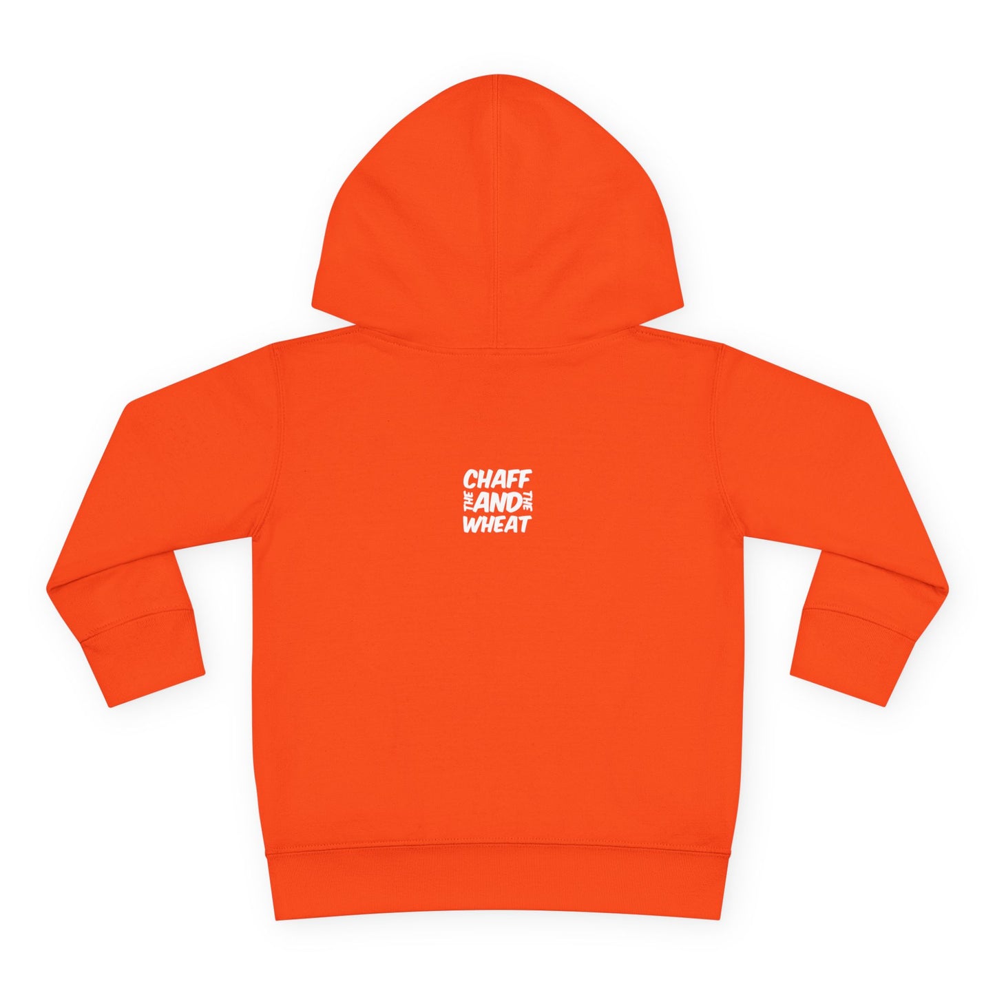 'I declare to you the gospel' - Front Text, Light Lettered Edition - (15 Color Options) - Toddler Pullover Fleece Hoodie