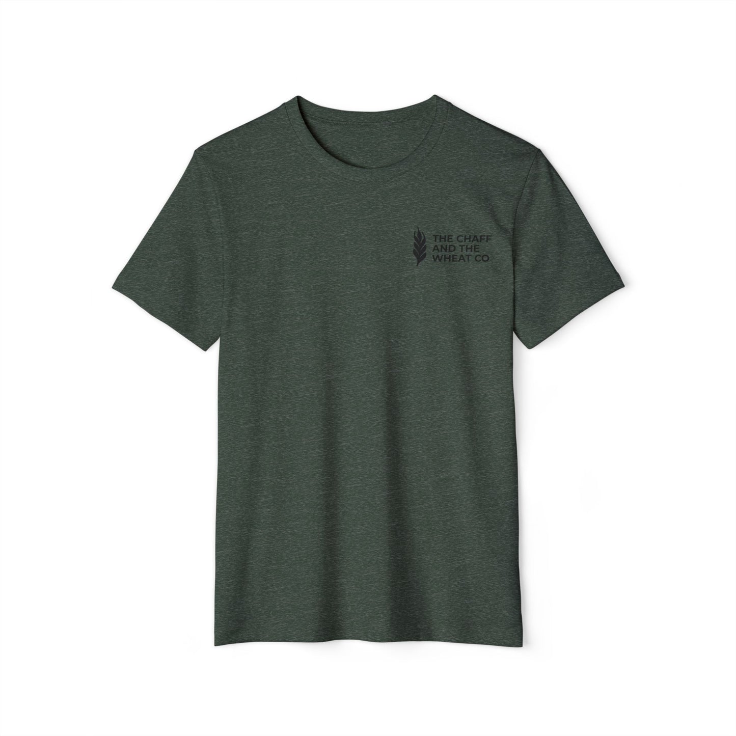 The Gospel - Adult Unisex Premium Organic Tee - Back Text, Dark-Lettered Edition - (7 Colors)
