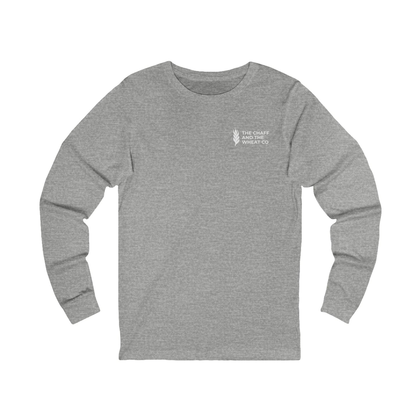 The Gospel - Adult Unisex Long Sleeve Tee - Back Text, Light Lettered Edition - (12 Colors)