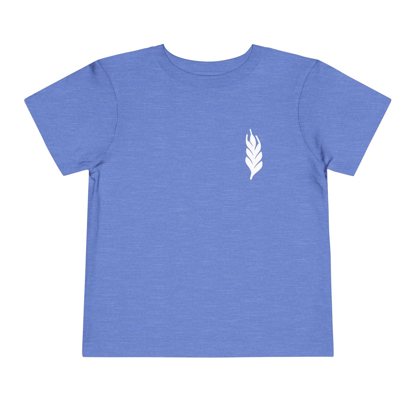 The Gospel - Toddler Short Sleeve Tee - Back Text, Light-Lettered Edition - (15 Colors)