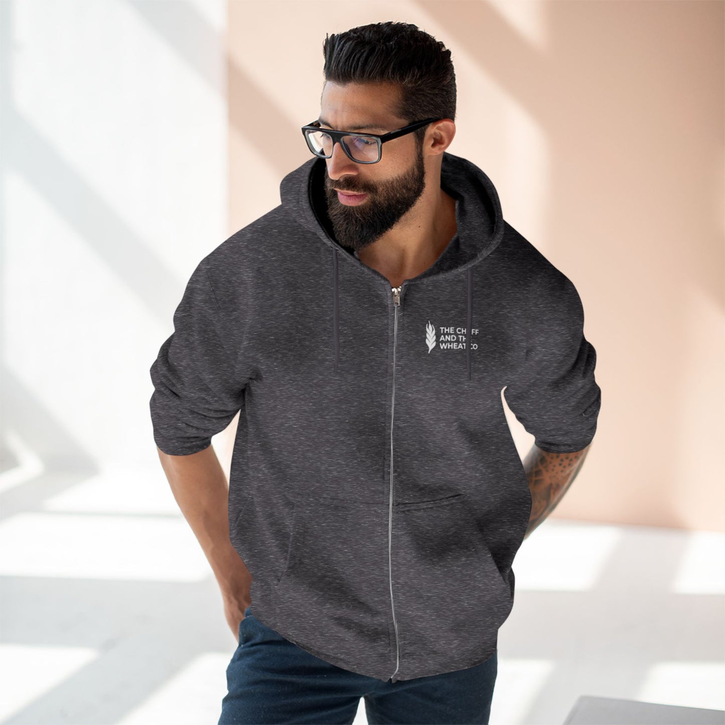 The Gospel - Adult Unisex Zip Hoodie - Light Lettered Edition - (8 Colors)