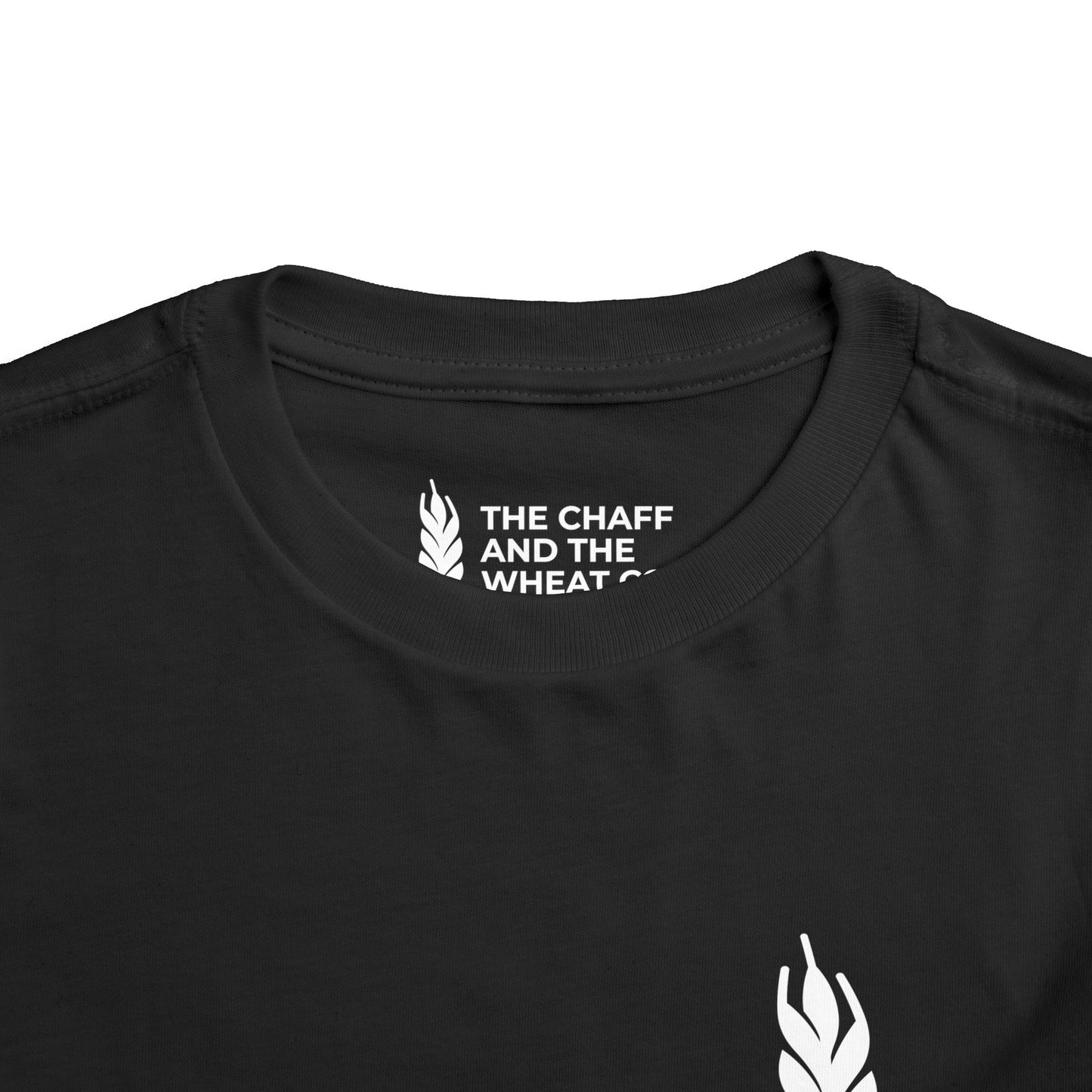 The Gospel - Toddler Short Sleeve Tee - Back Text, Light-Lettered Edition - (15 Colors)