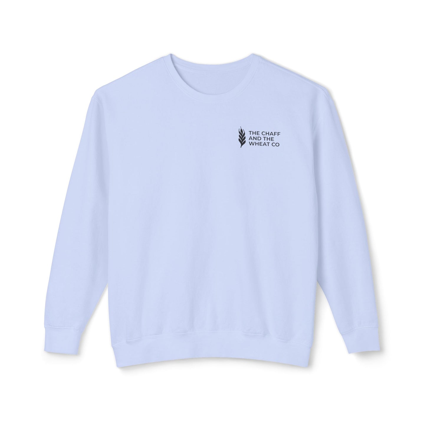 The Gospel - Adult Unisex Crewneck Sweatshirt - Back Text, Dark Lettered Edition - (12 Colors)