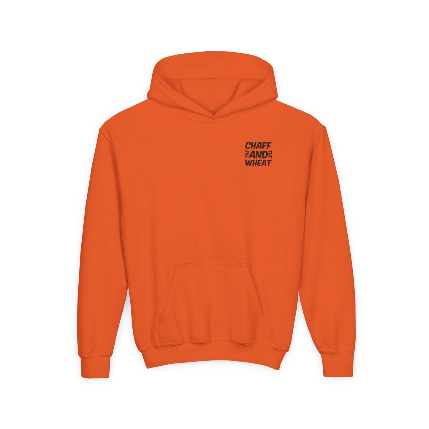 'I declare to you the gospel' - Dark Lettered Edition - (9 Color Options) - Youth Heavy Blend Hoodie