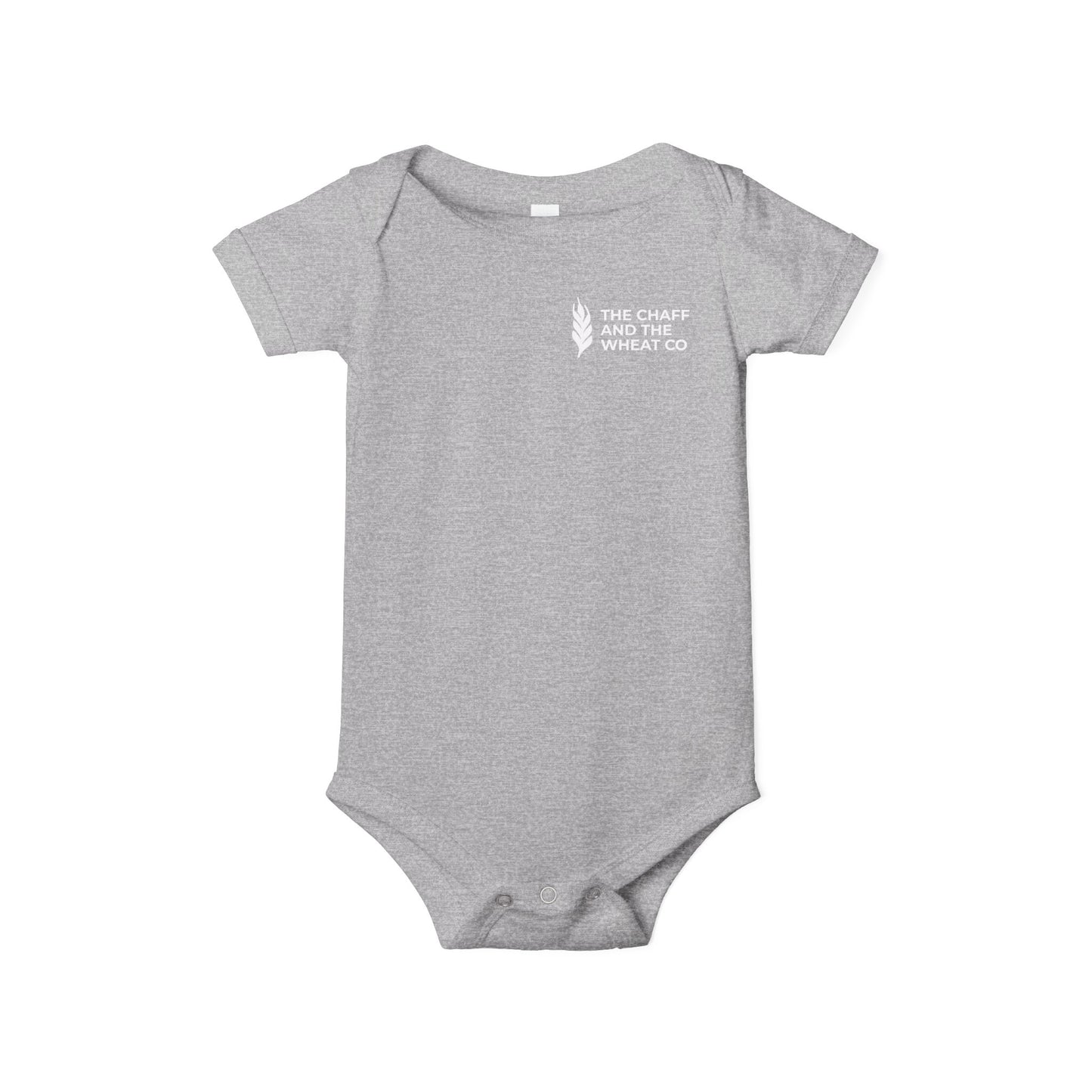 The Gospel - Infant (3M-24M) One Piece - Back Text, Light Lettered Edition - (10 Colors)