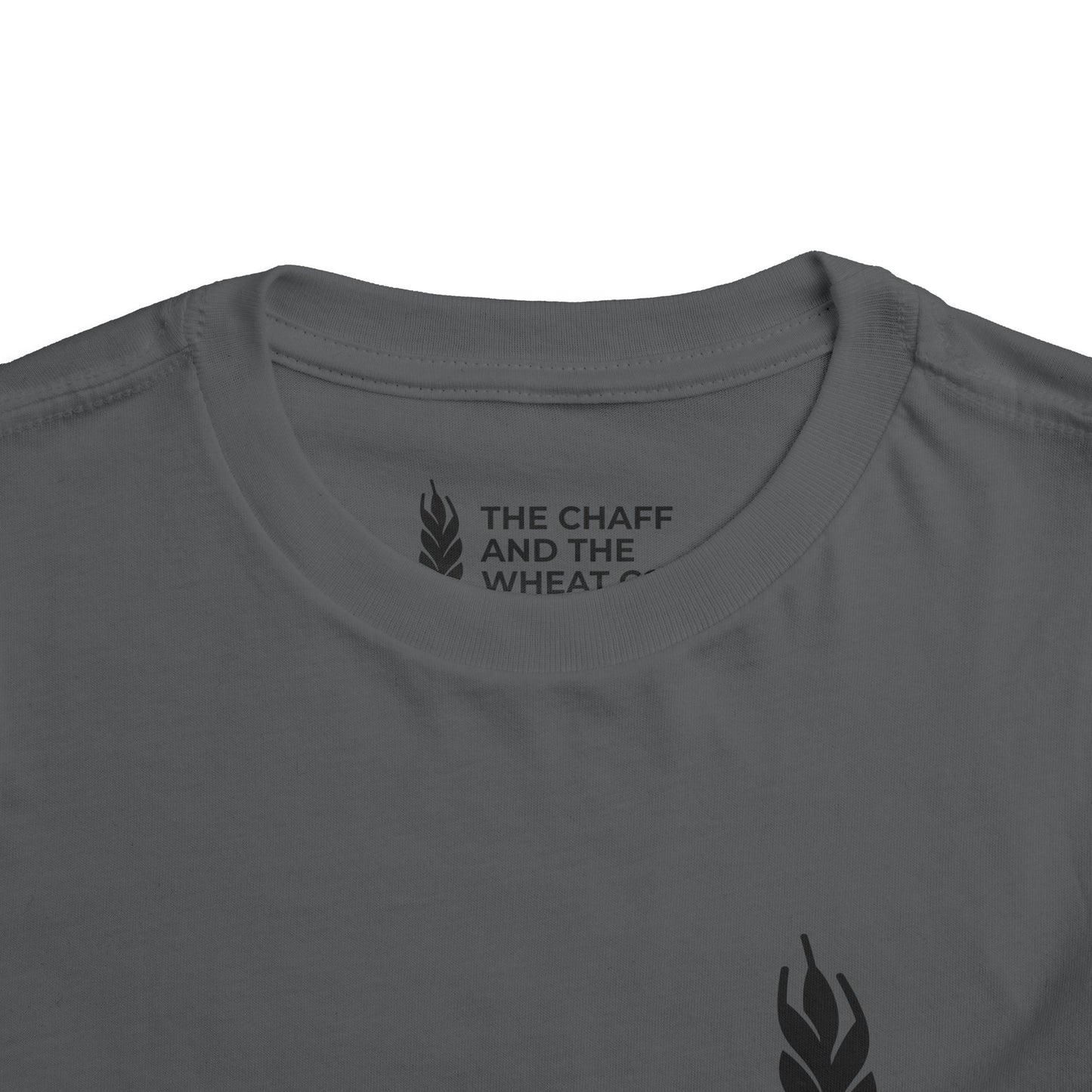 The Gospel - Toddler Short Sleeve Tee - Back Text, Dark-Lettered Edition - (16 Colors)