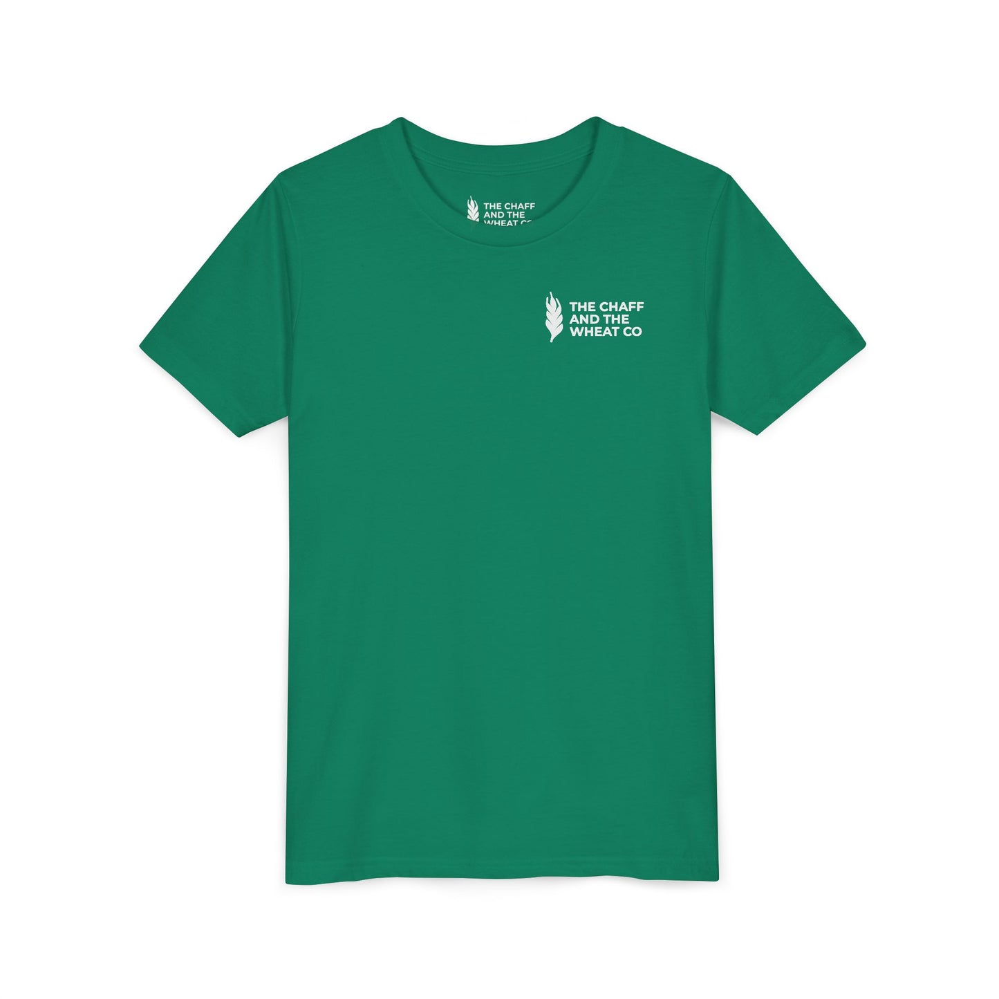 The Gospel - Youth Short Sleeve Tee - Back Text, Light-Lettered Edition - (22 Colors)