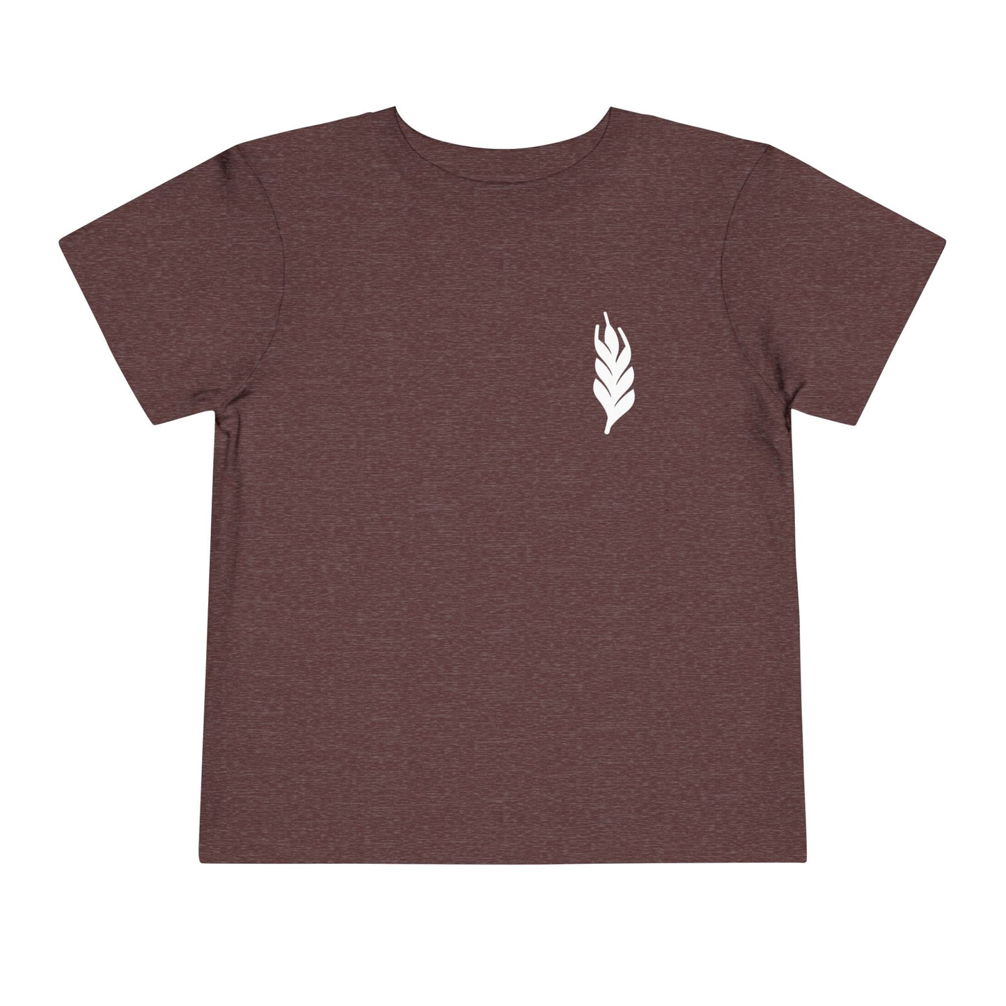 The Gospel - Toddler Short Sleeve Tee - Back Text, Light-Lettered Edition - (15 Colors)