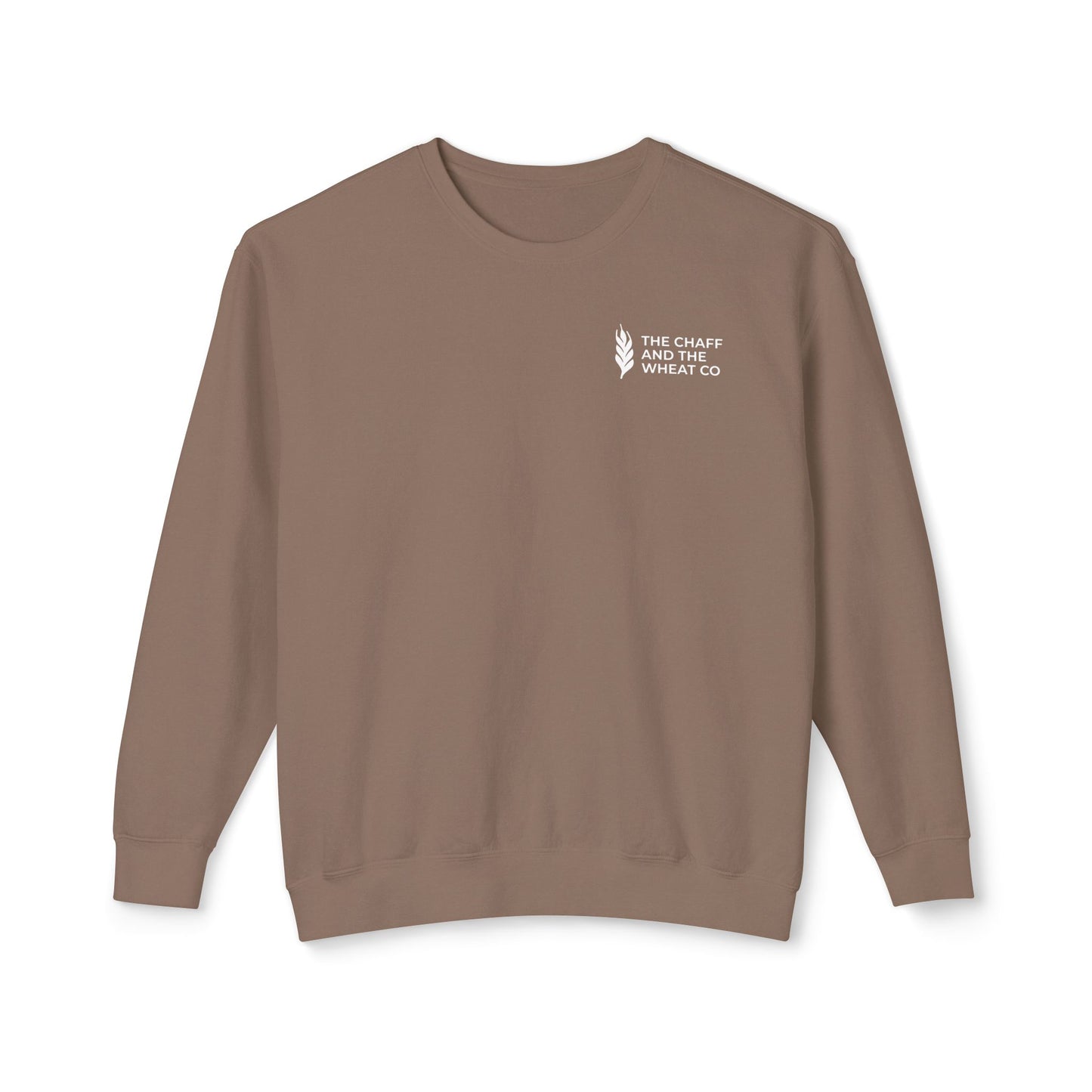 The Gospel - Adult Unisex Crewneck Sweatshirt - Back Text, Light Lettered Edition - (11 Colors)