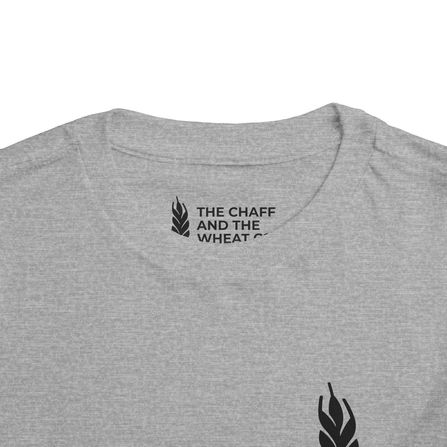 The Gospel - Toddler Short Sleeve Tee - Back Text, Dark-Lettered Edition - (16 Colors)