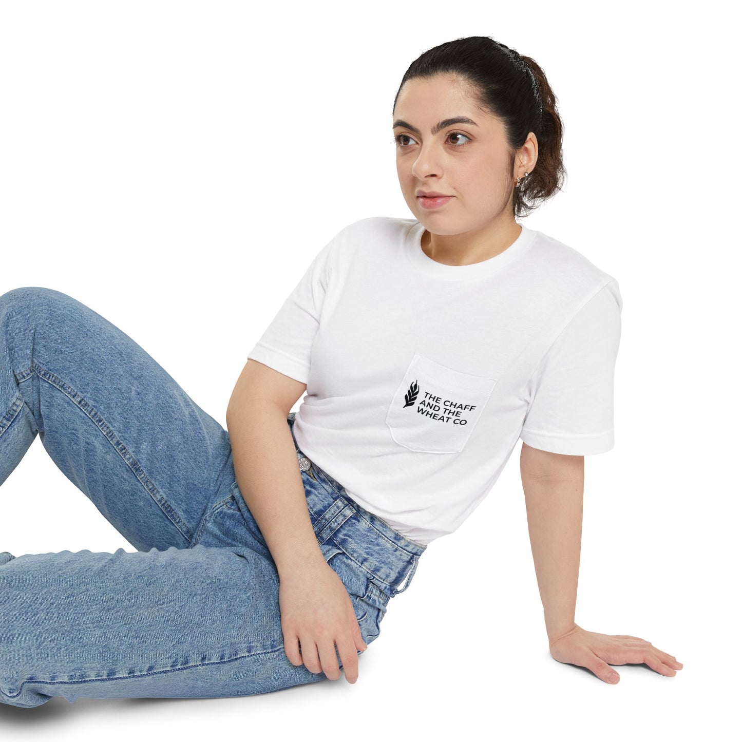 The Gospel - Adult Unisex Pocket Tee - Back Text, Dark-Lettered Edition - (4 Colors)