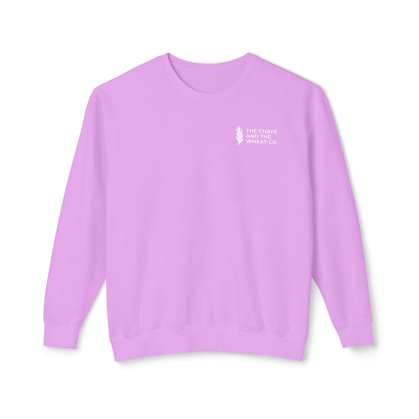 The Gospel - Adult Unisex Crewneck Sweatshirt - Back Text, Light Lettered Edition - (11 Colors)