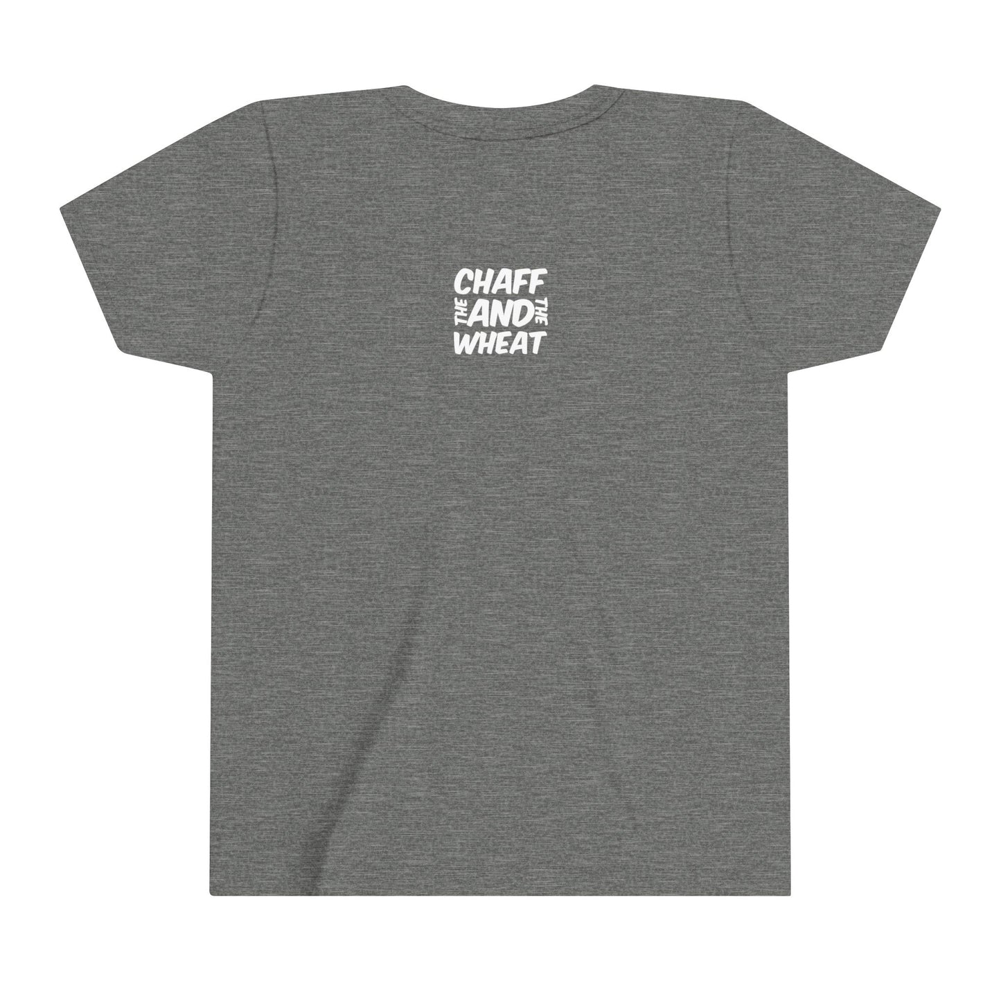 'I declare to you the gospel' - Front Text, Light-Lettered Edition - (22 Color Options) - Youth Short Sleeve Tee