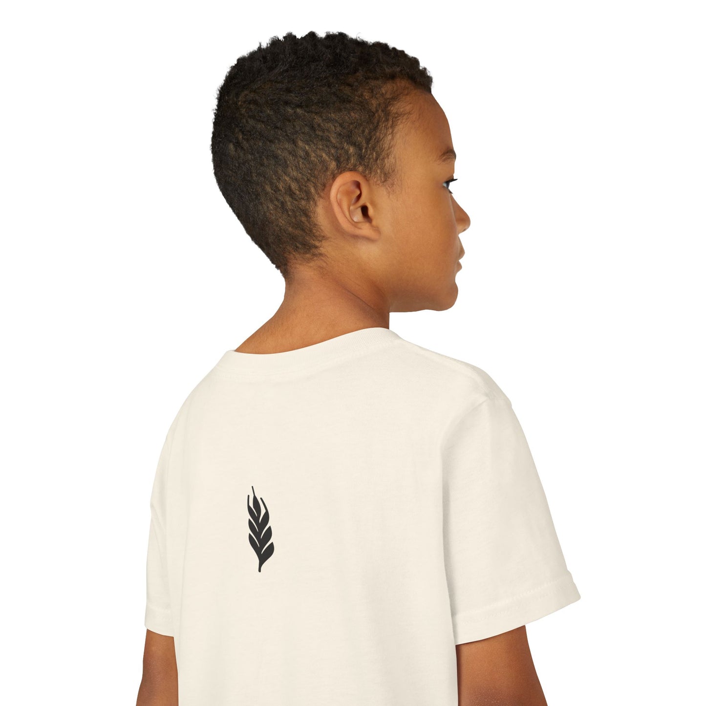 The Gospel - Youth Short Sleeve Tee - Front Text, Dark-Lettered Edition - (17 Colors)