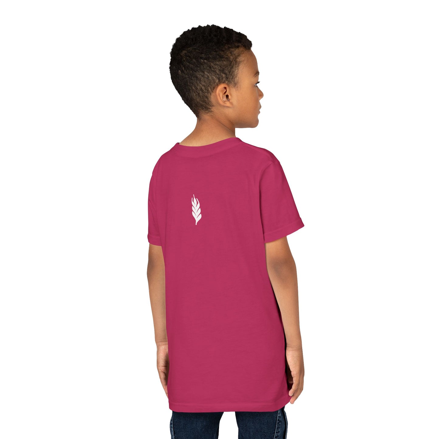 The Gospel - Youth Short Sleeve Tee - Back Text, Light-Lettered Edition - (22 Colors)