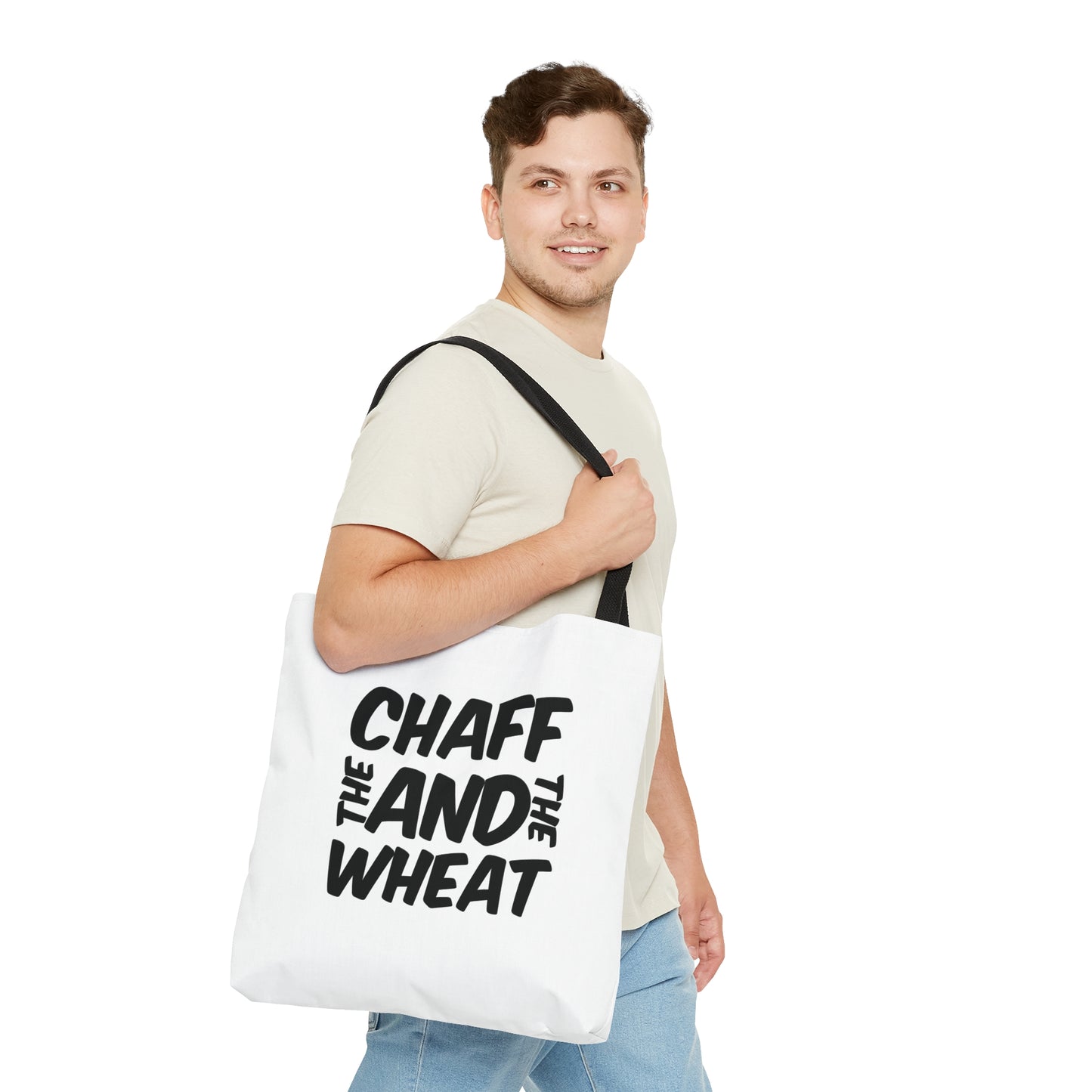 'I declare to you the gospel' - White - (3 Size Options) - Tote Bag